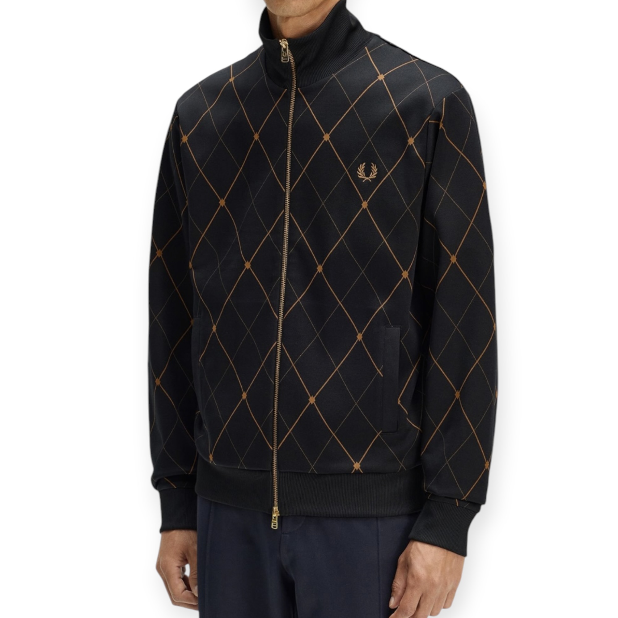 זקט לגברים FRED PERRY TRACK JACKET