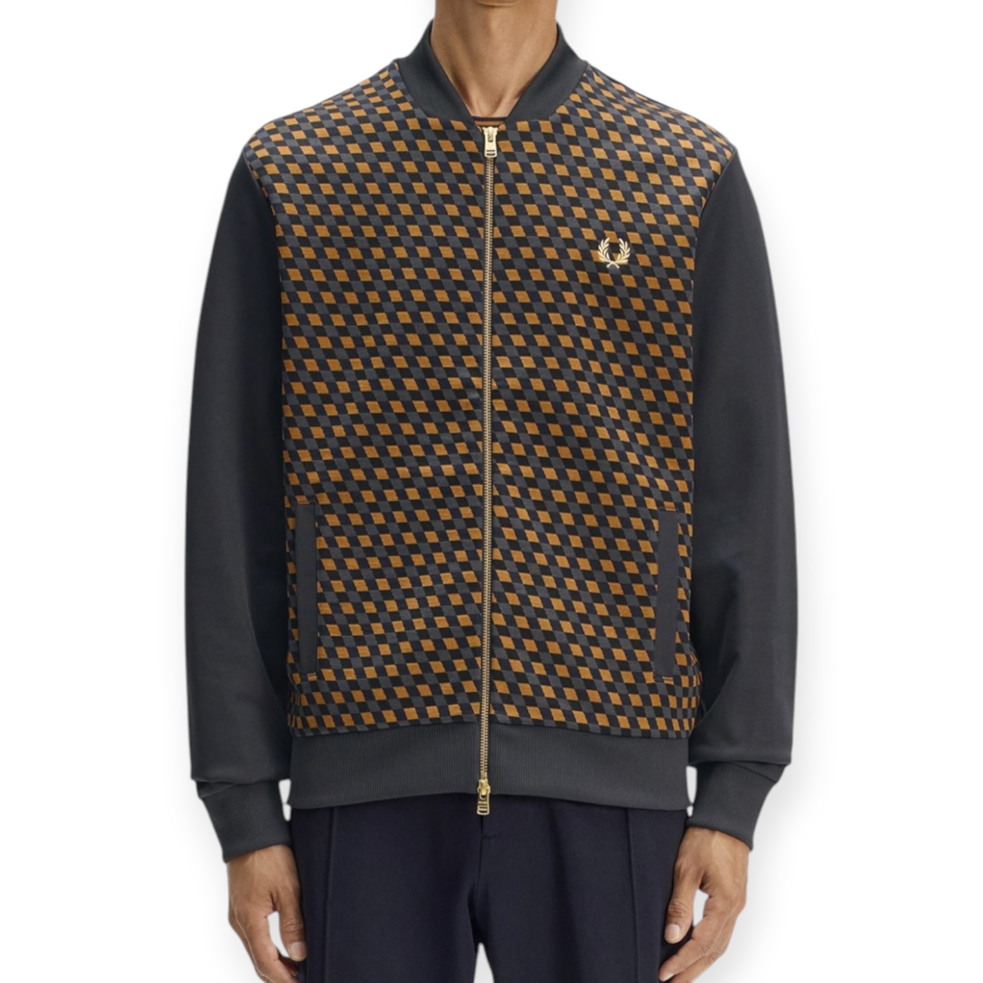 זקט לגברים FRED PERRY TRACK JACKET