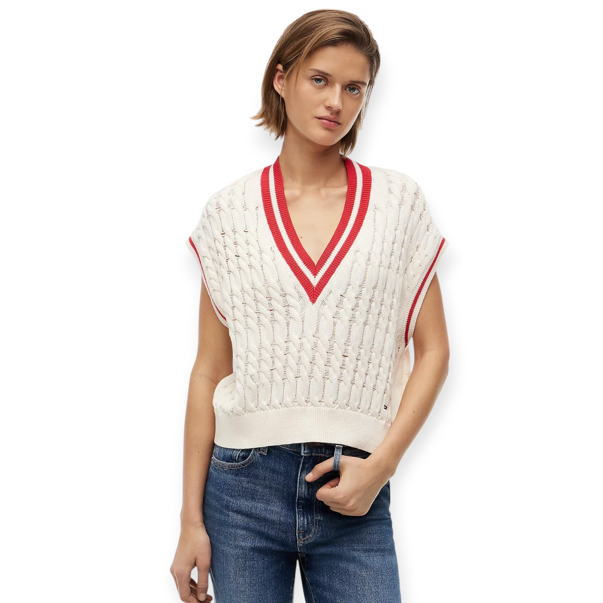 חולצה נשים TOMMY HILFIGER SWEATERS חולצה נשים TOMMY HILFIGER SWEATERS