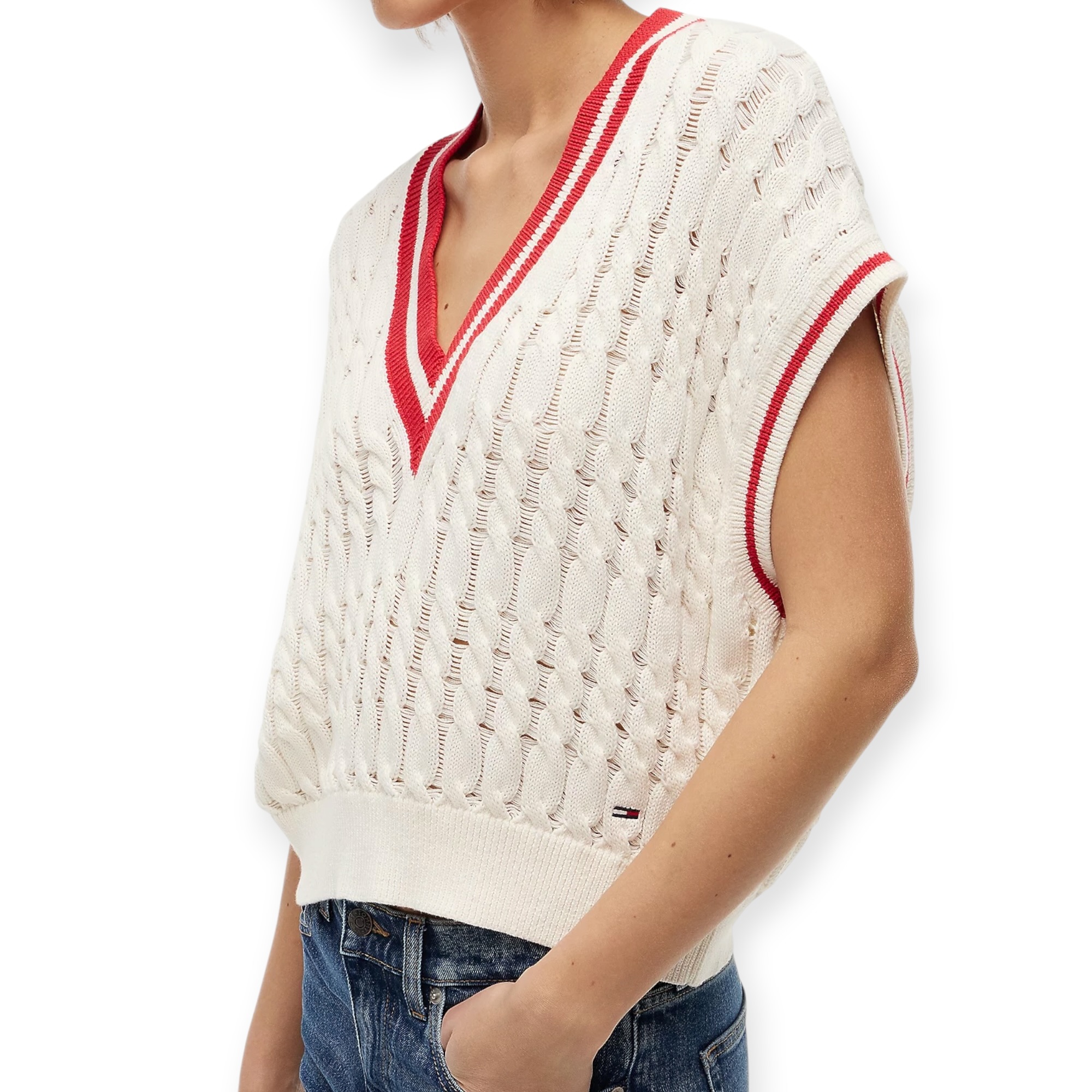 חולצה נשים TOMMY HILFIGER SWEATERS חולצה נשים TOMMY HILFIGER SWEATERS