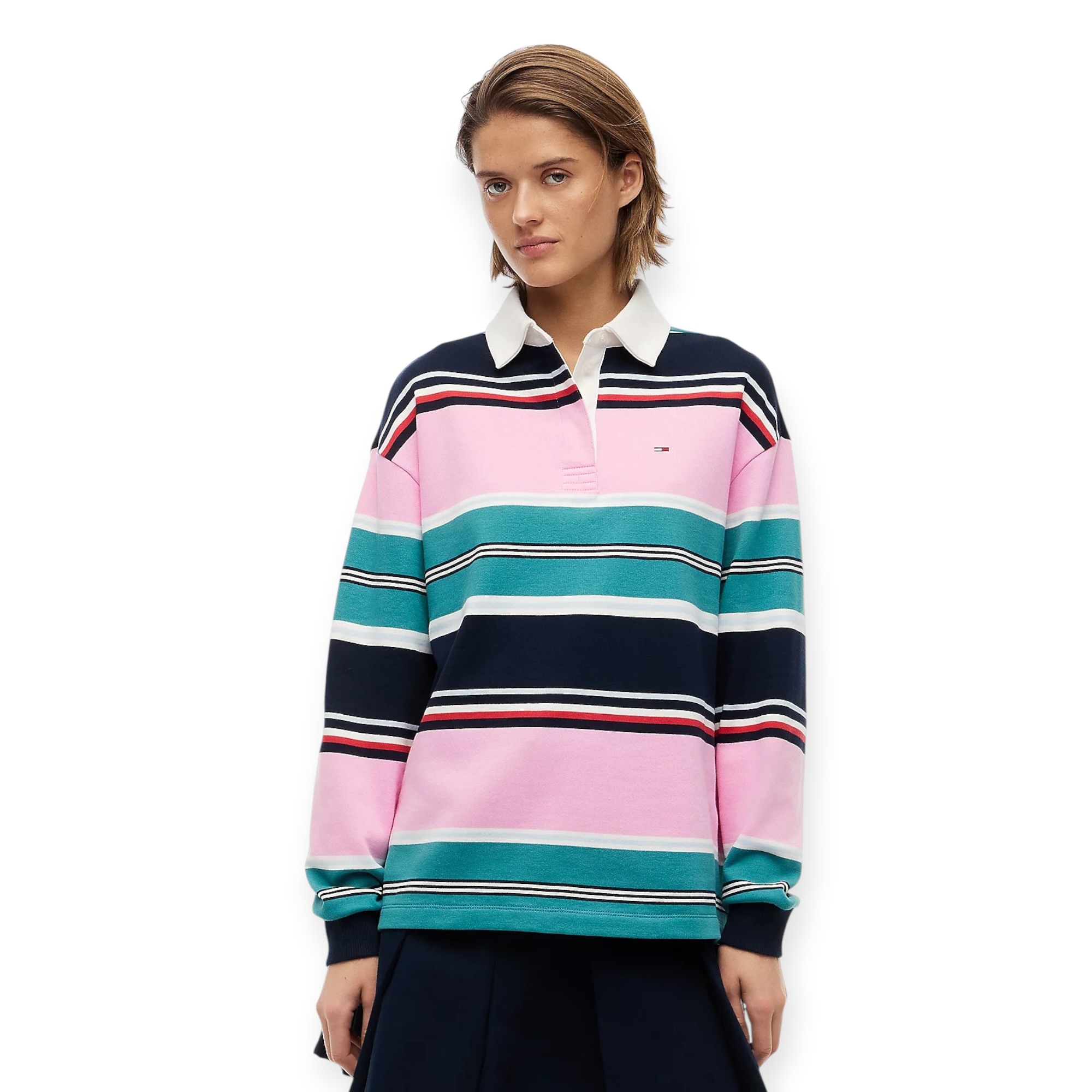חולצה נשים TOMMY HILFIGER SWEATSHIRT חולצה נשים TOMMY HILFIGER SWEATSHIRT