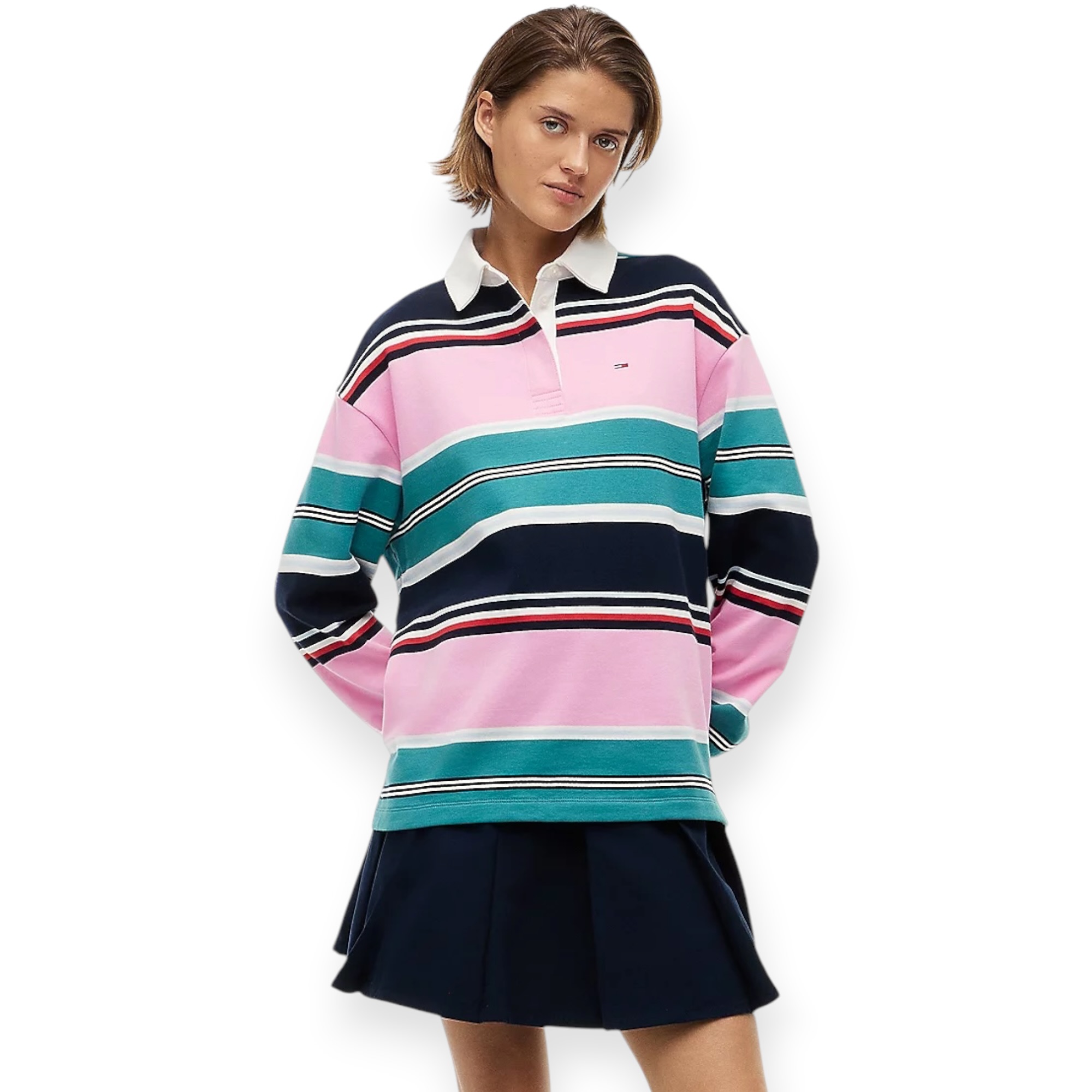 חולצה נשים TOMMY HILFIGER SWEATSHIRT חולצה נשים TOMMY HILFIGER SWEATSHIRT