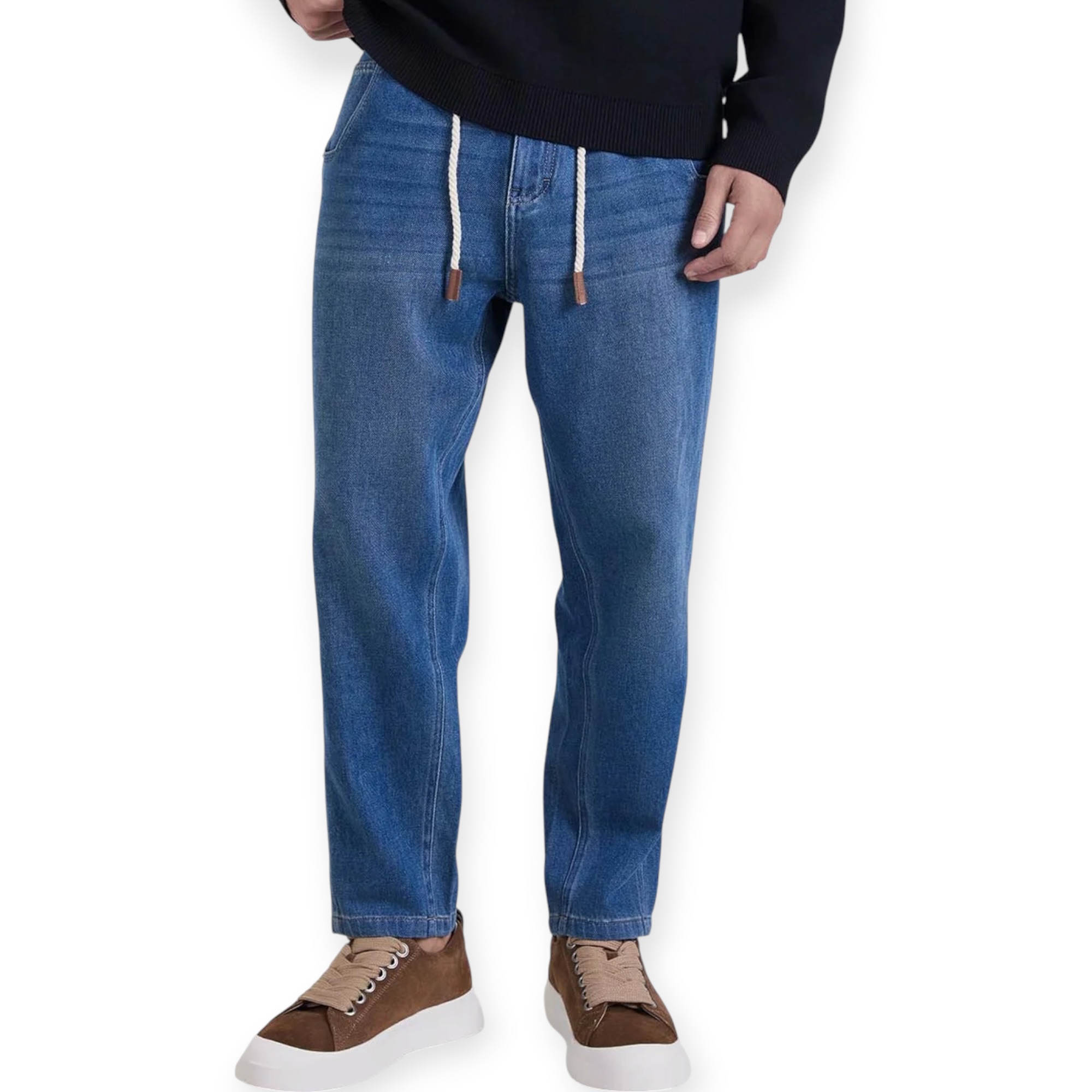 גינס גברים BALR STRAIGHT FIT DENIM PANTS גינס גברים BALR STRAIGHT FIT DENIM PANTS