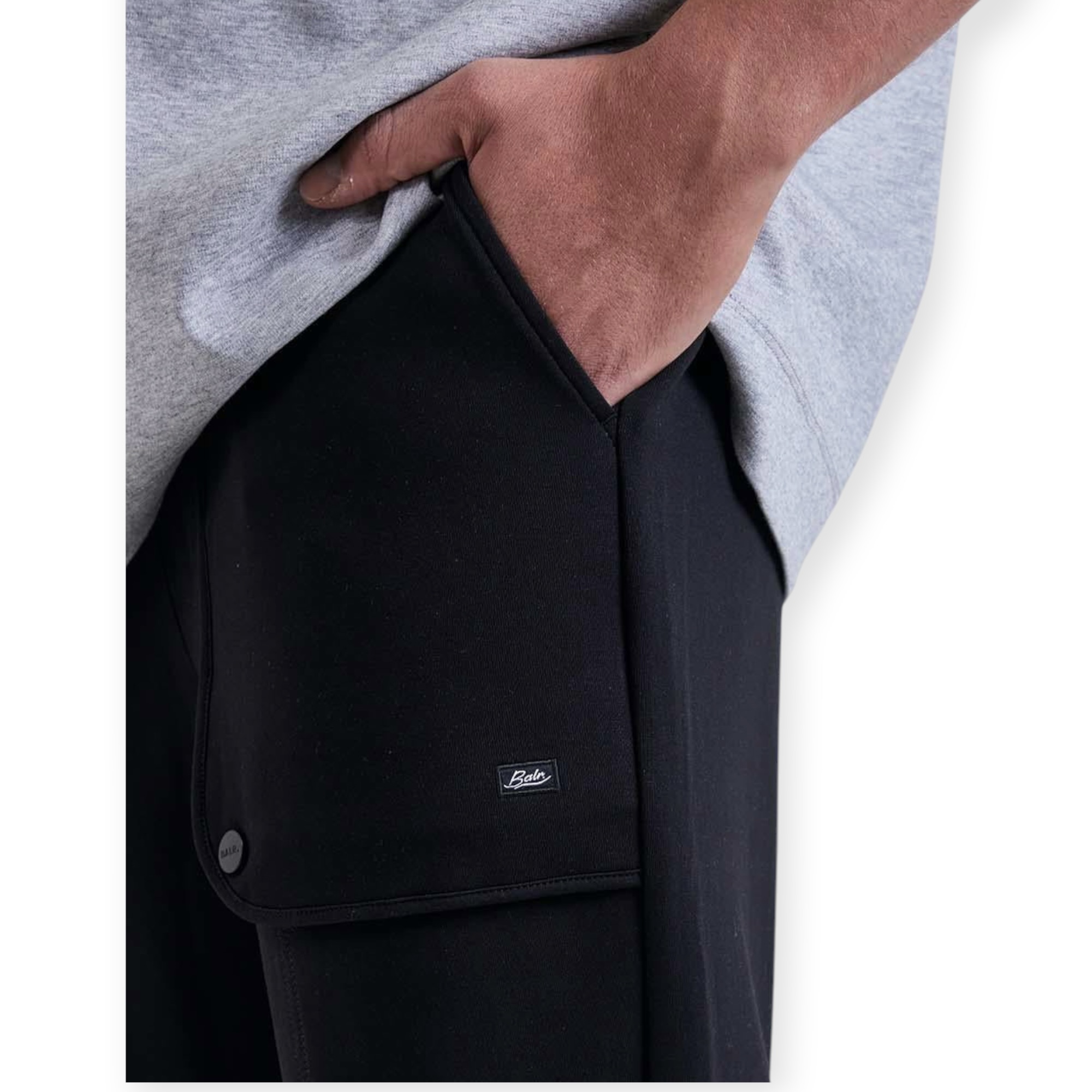מכנס גברים BALR STRAIGHT FIT JOGGERS PANTS מכנס גברים BALR STRAIGHT FIT JOGGERS PANTS