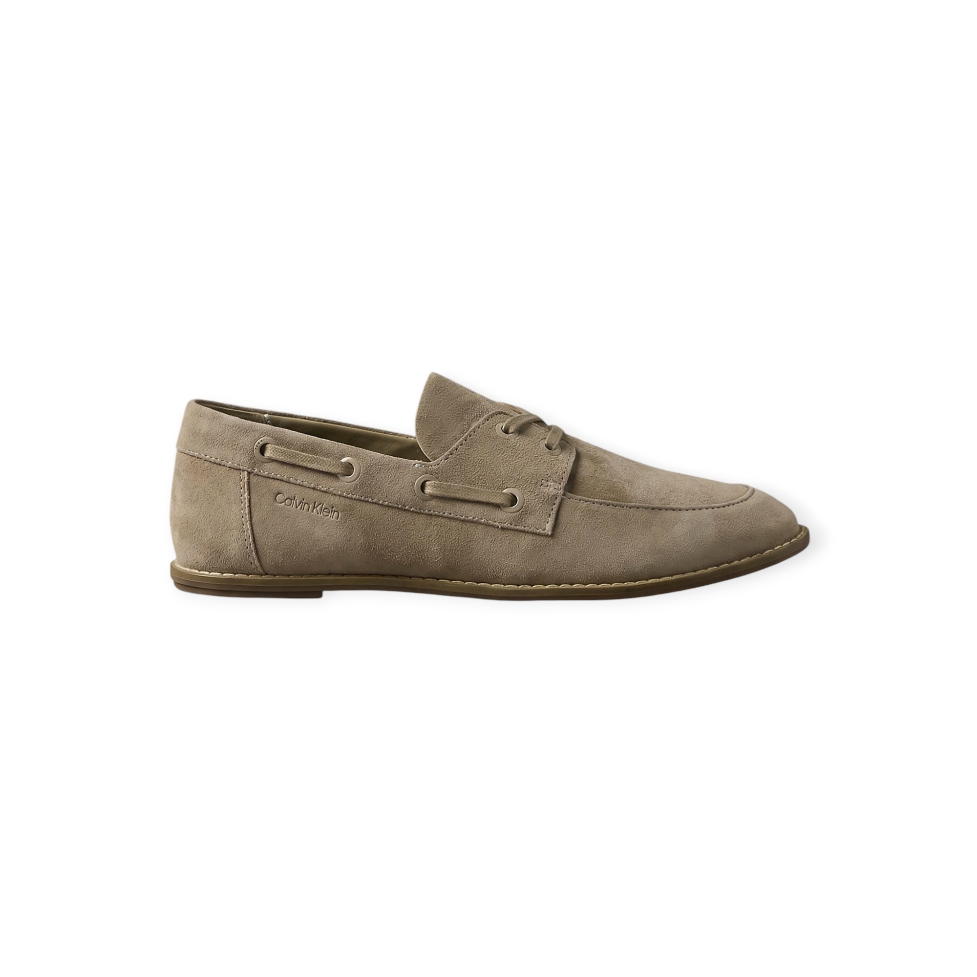 נעלי נשים CALVIN KLEIN ESS BOATSHOE SUEDE נעלי נשים CALVIN KLEIN ESS BOATSHOE SUEDE