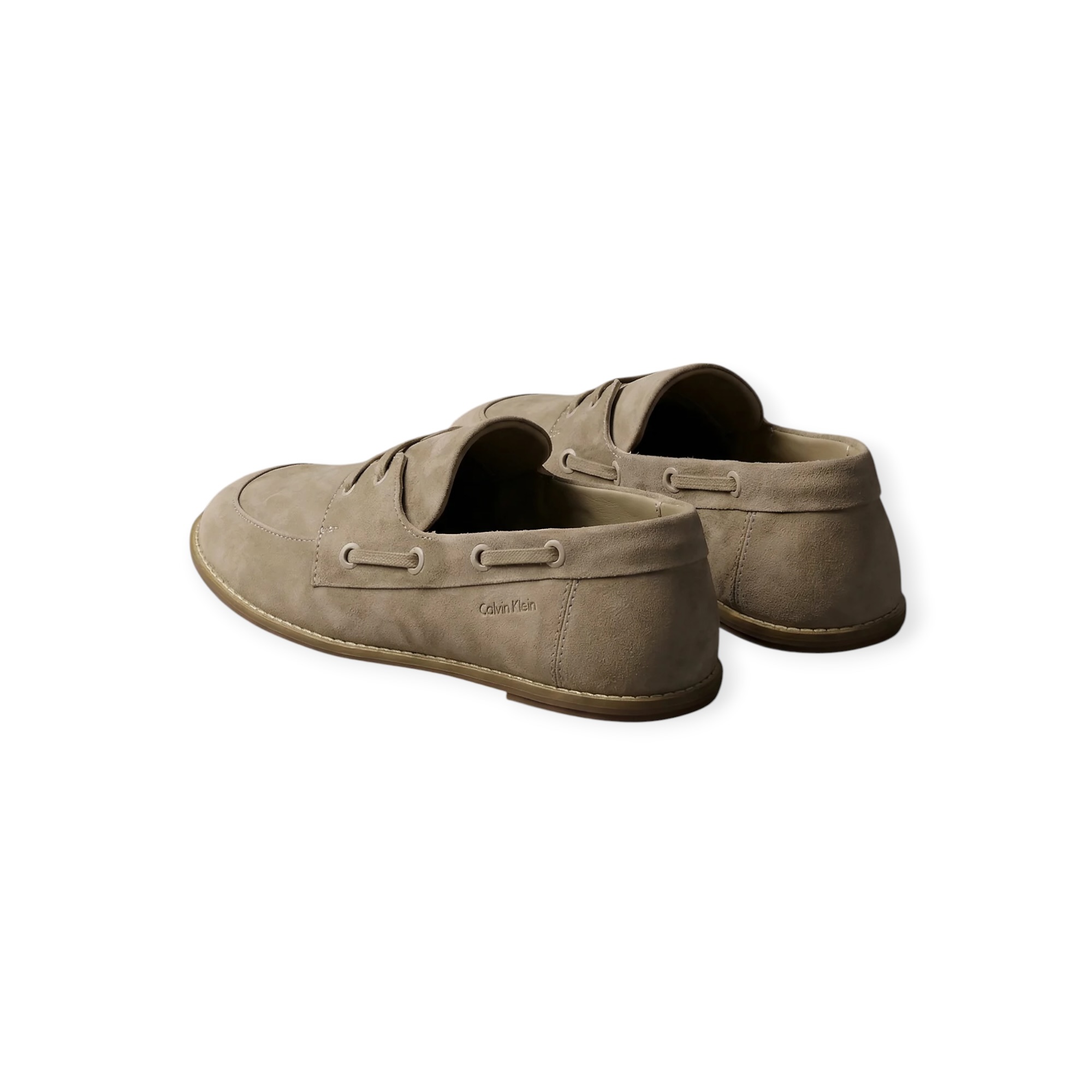 נעלי נשים CALVIN KLEIN ESS BOATSHOE SUEDE נעלי נשים CALVIN KLEIN ESS BOATSHOE SUEDE