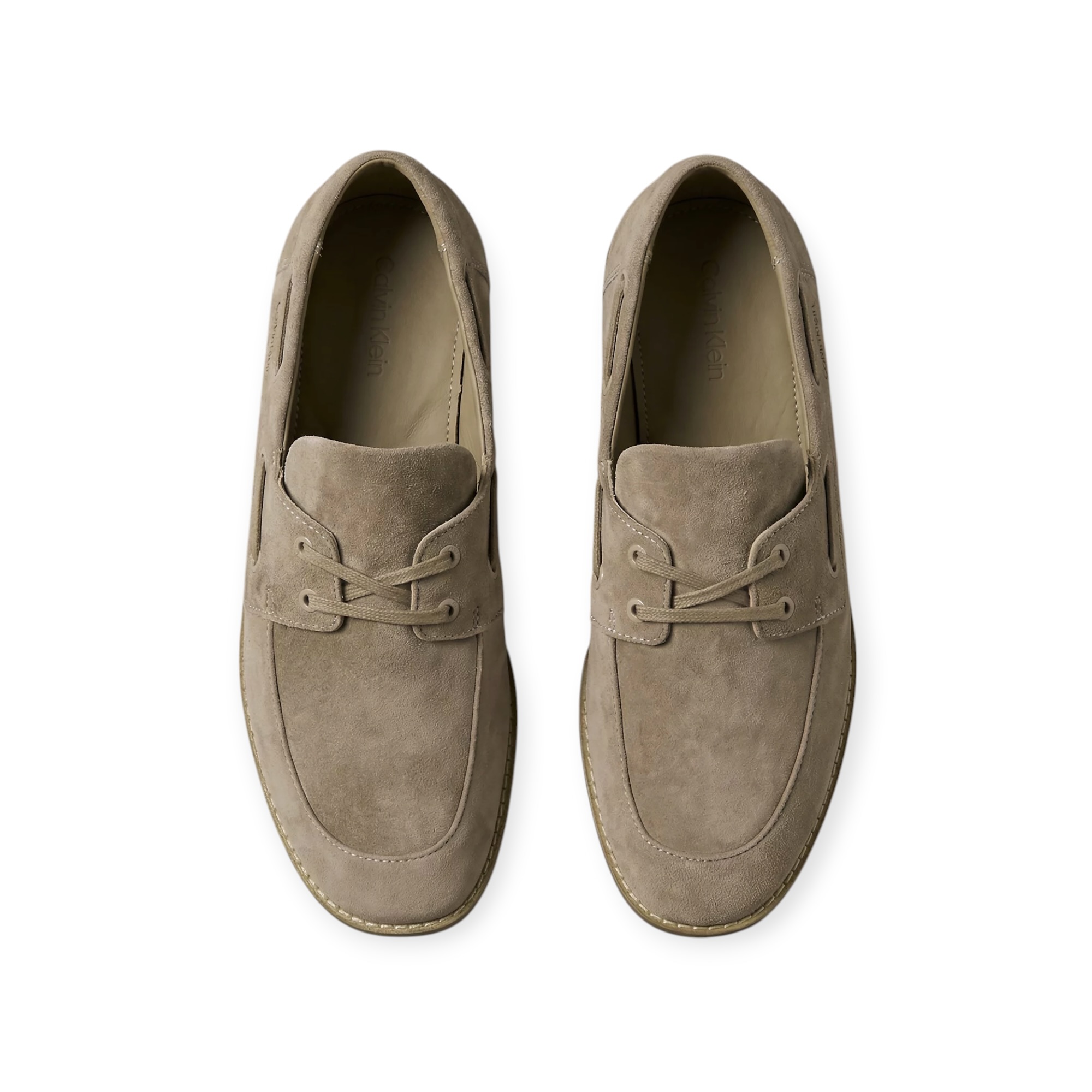 נעלי נשים CALVIN KLEIN ESS BOATSHOE SUEDE נעלי נשים CALVIN KLEIN ESS BOATSHOE SUEDE