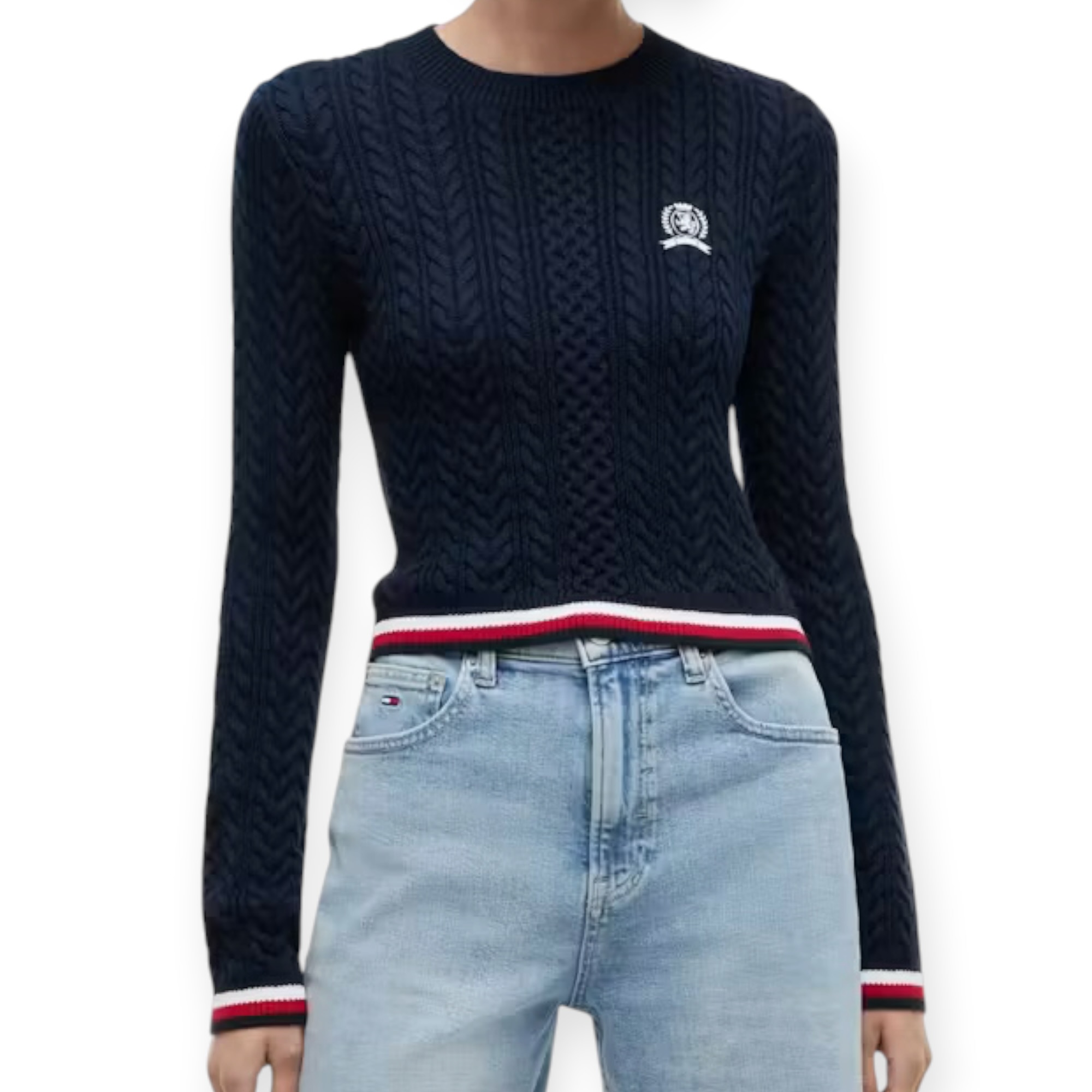 חולצה נשים TOMMY HILFIGER SWEATERS