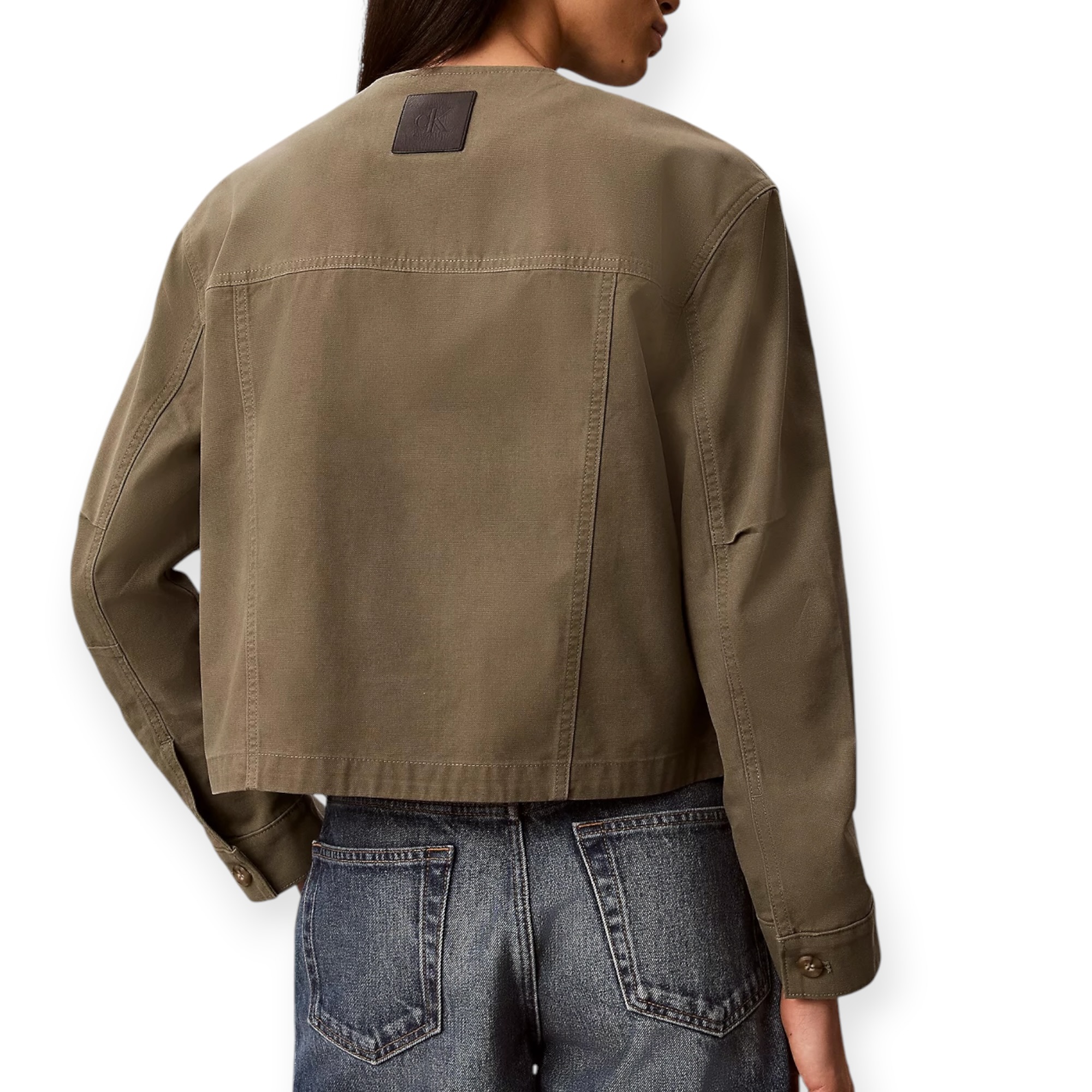 זקט קנבס נשים CALVIN KLEIN CANVAS JACKET