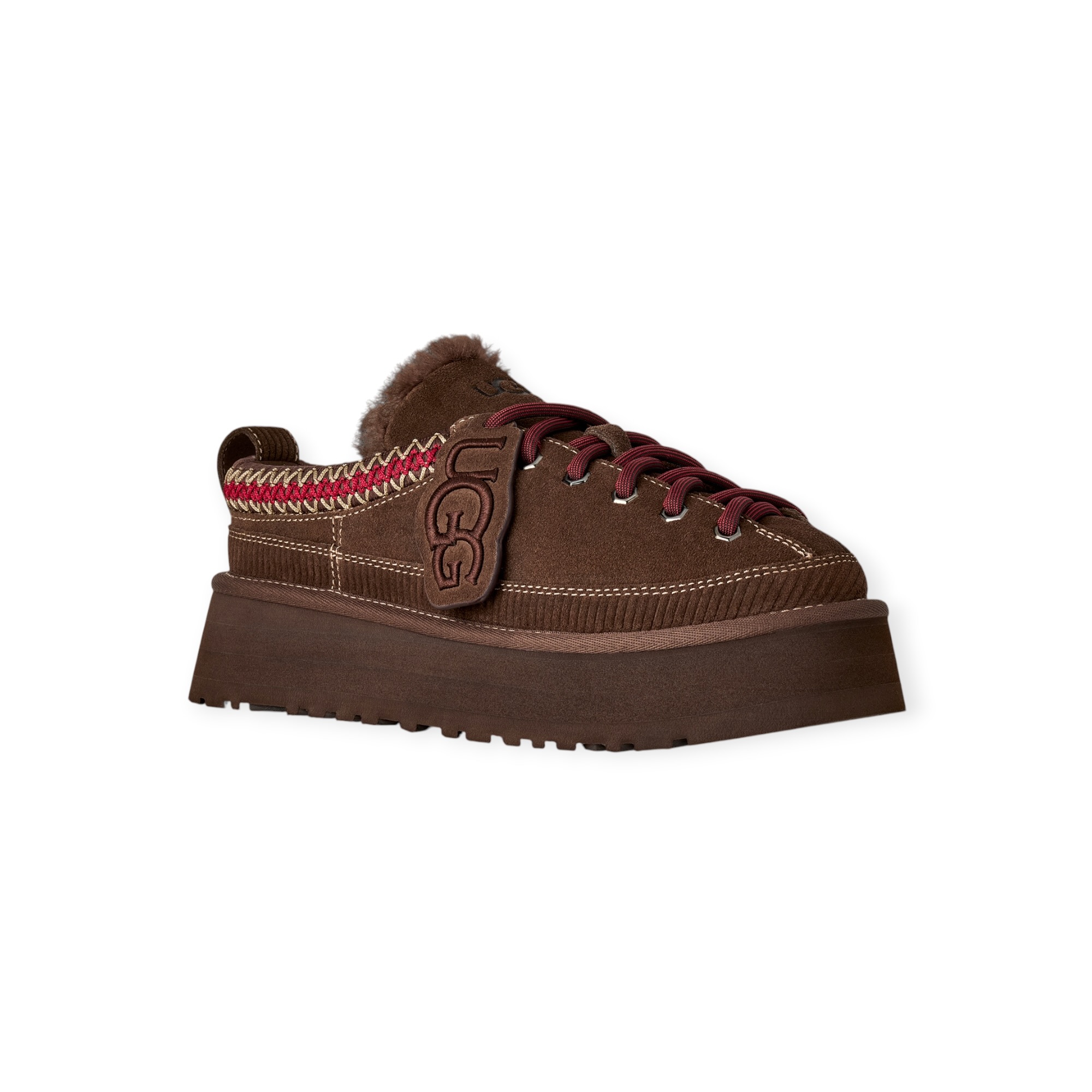 נעלי נשים מכירה מוקדמת צפי הגעה עד 27.9.26 UGG HERITAGE LACE UP SLIPPER