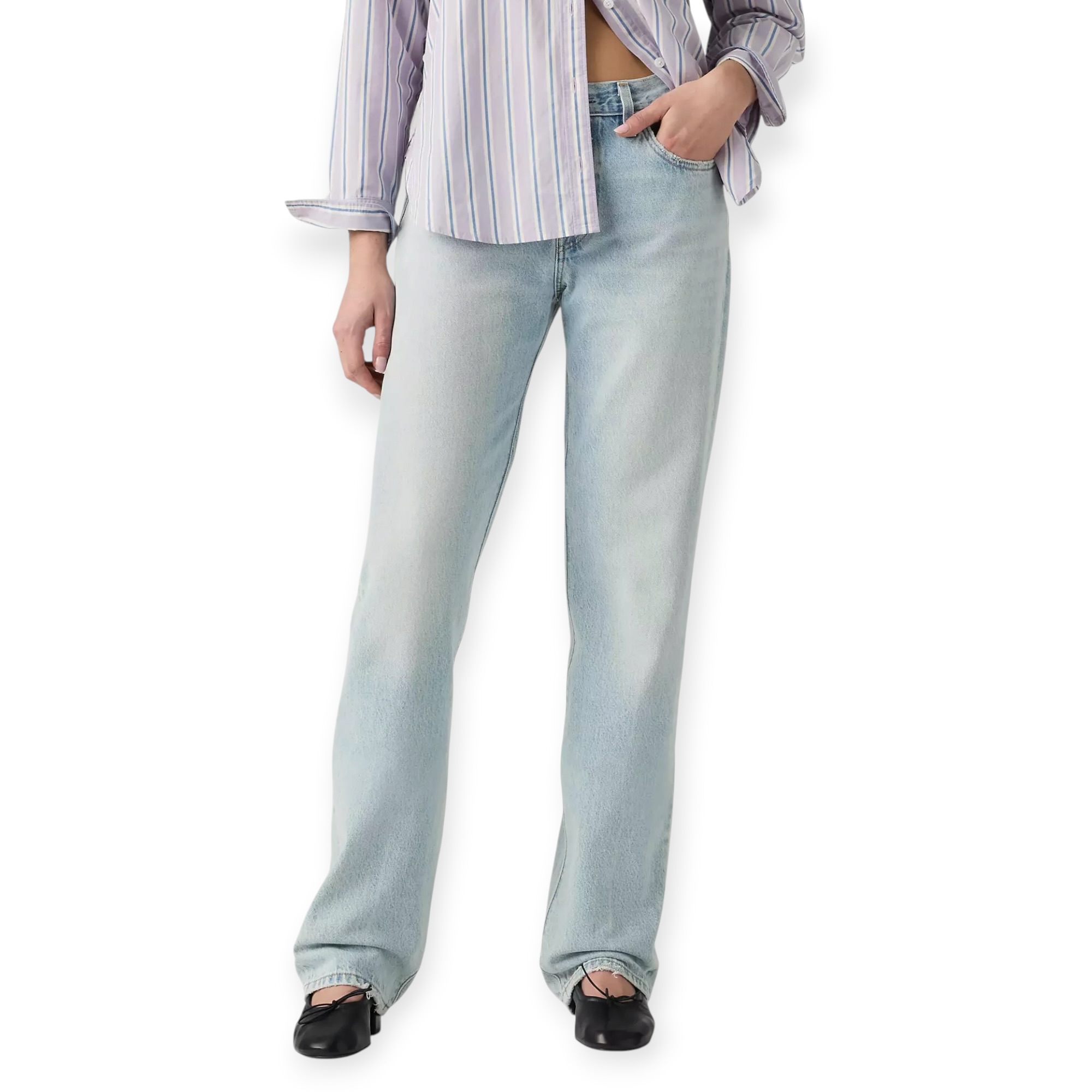 גינס נשים LEVIS 501 LIGHTWEIGHT JEANS FOR WOMEN