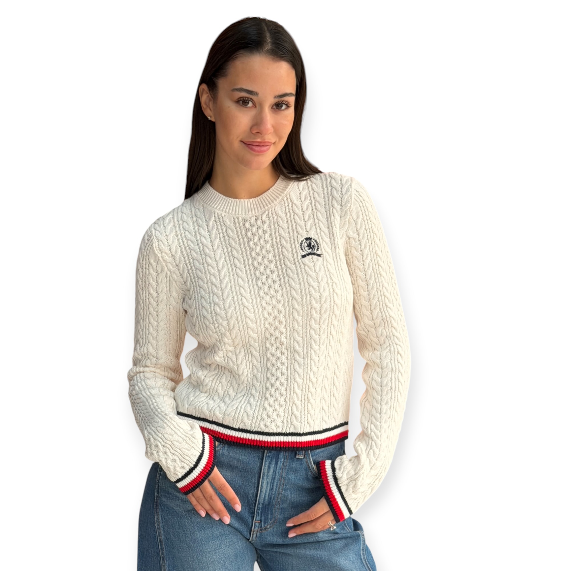 חולצה נשים TOMMY HILFIGER SWEATERS