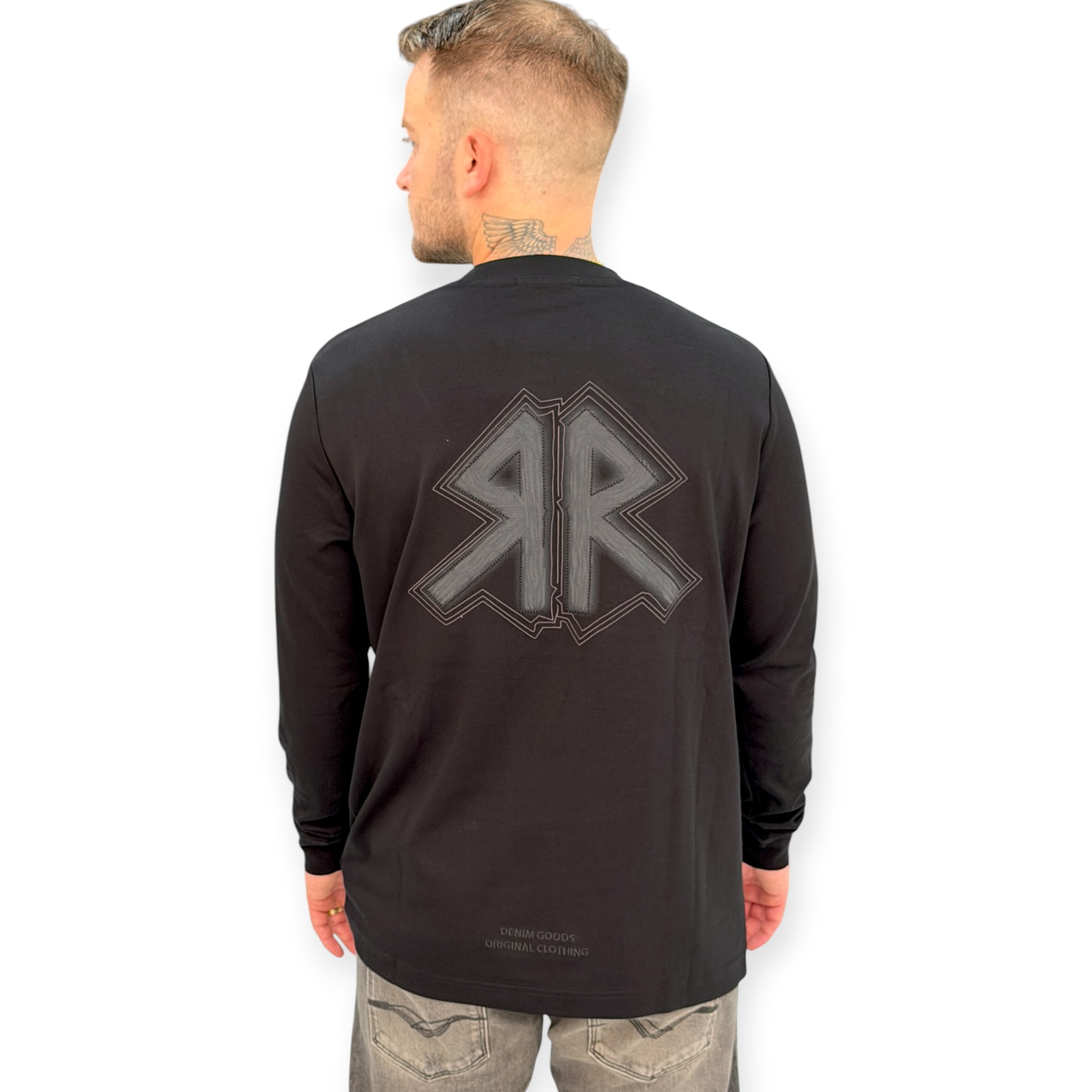 חולצה גברים REPLAY AMMONIA OS LS SHIRT חולצה גברים REPLAY AMMONIA OS LS SHIRT