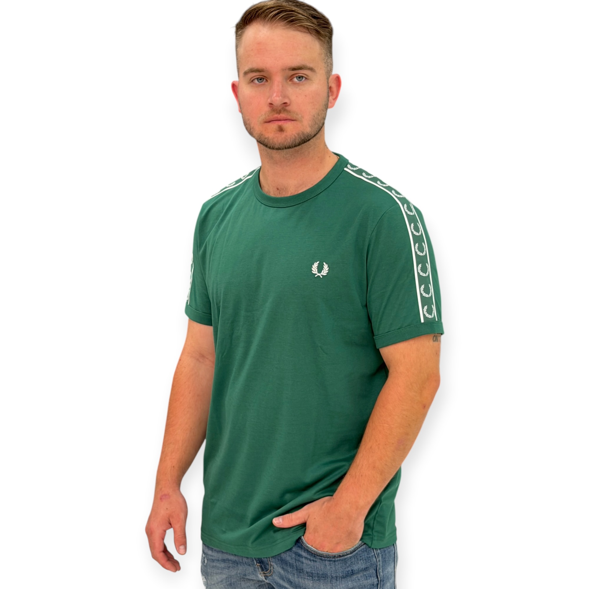 חולצה גברים FRED PERRY RINGER TEE חולצה גברים FRED PERRY RINGER TEE