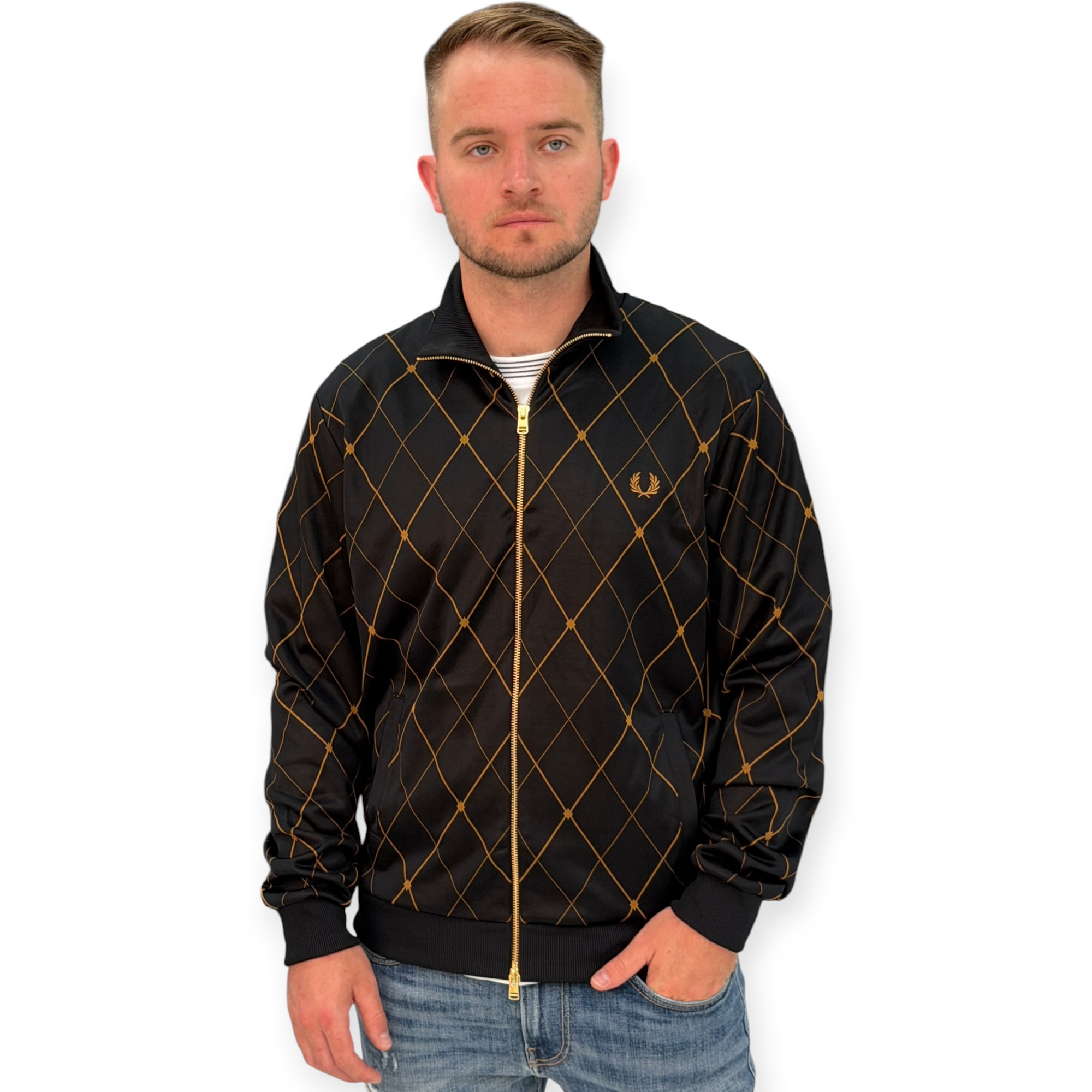 זקט לגברים FRED PERRY TRACK JACKET