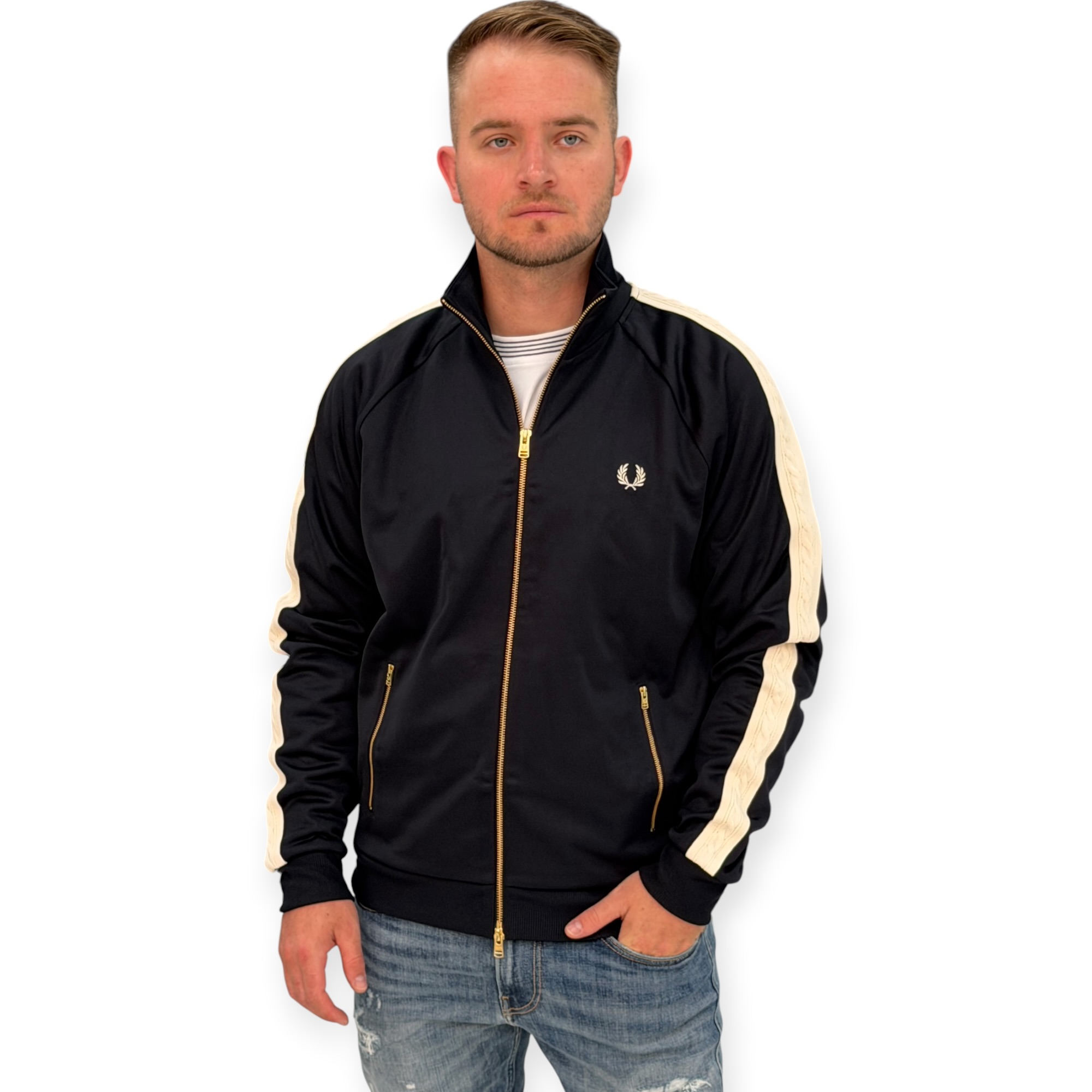 זקט לגברים FRED PERRY TRACK JACKET