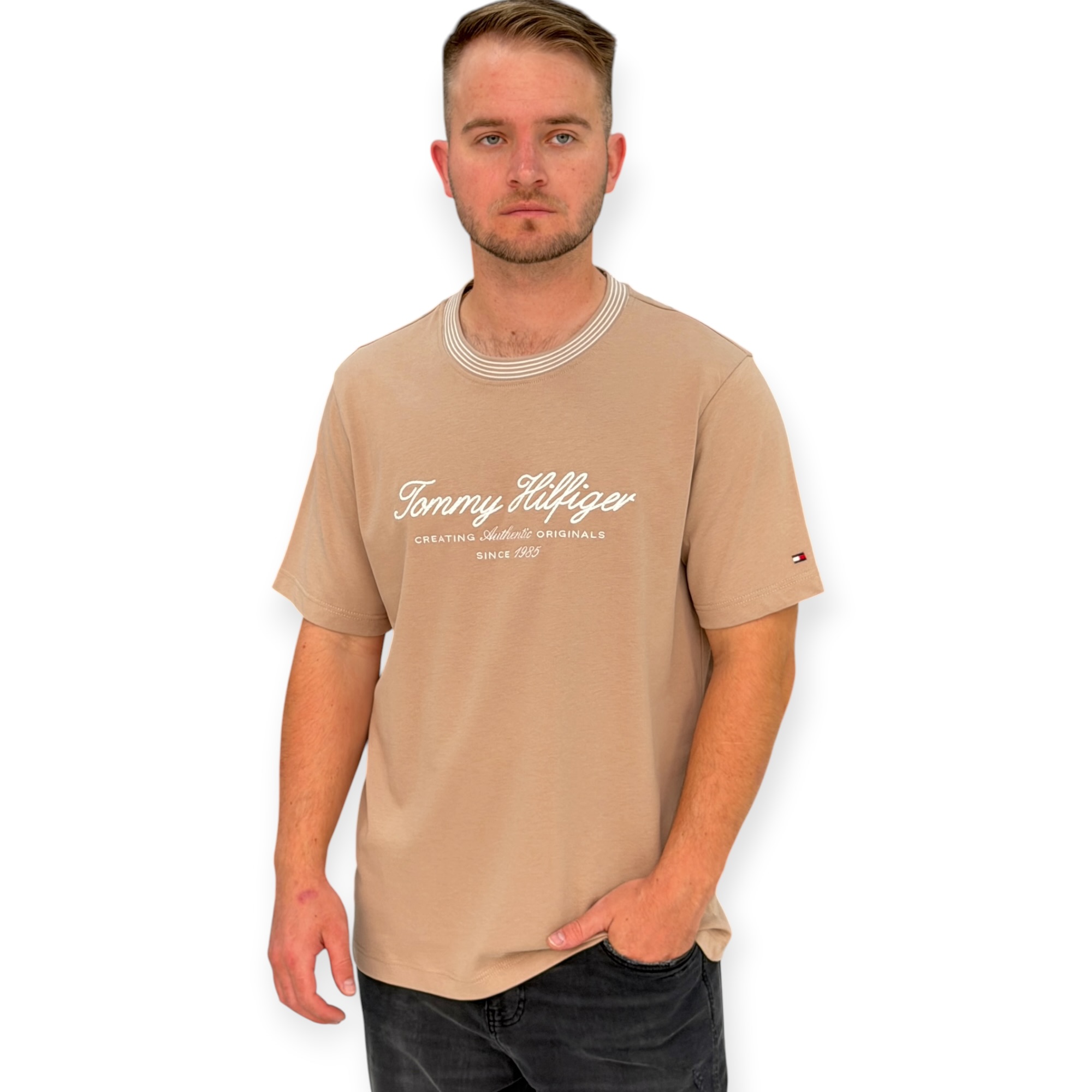 חולצה גברים TOMMY HILFIGER TEE