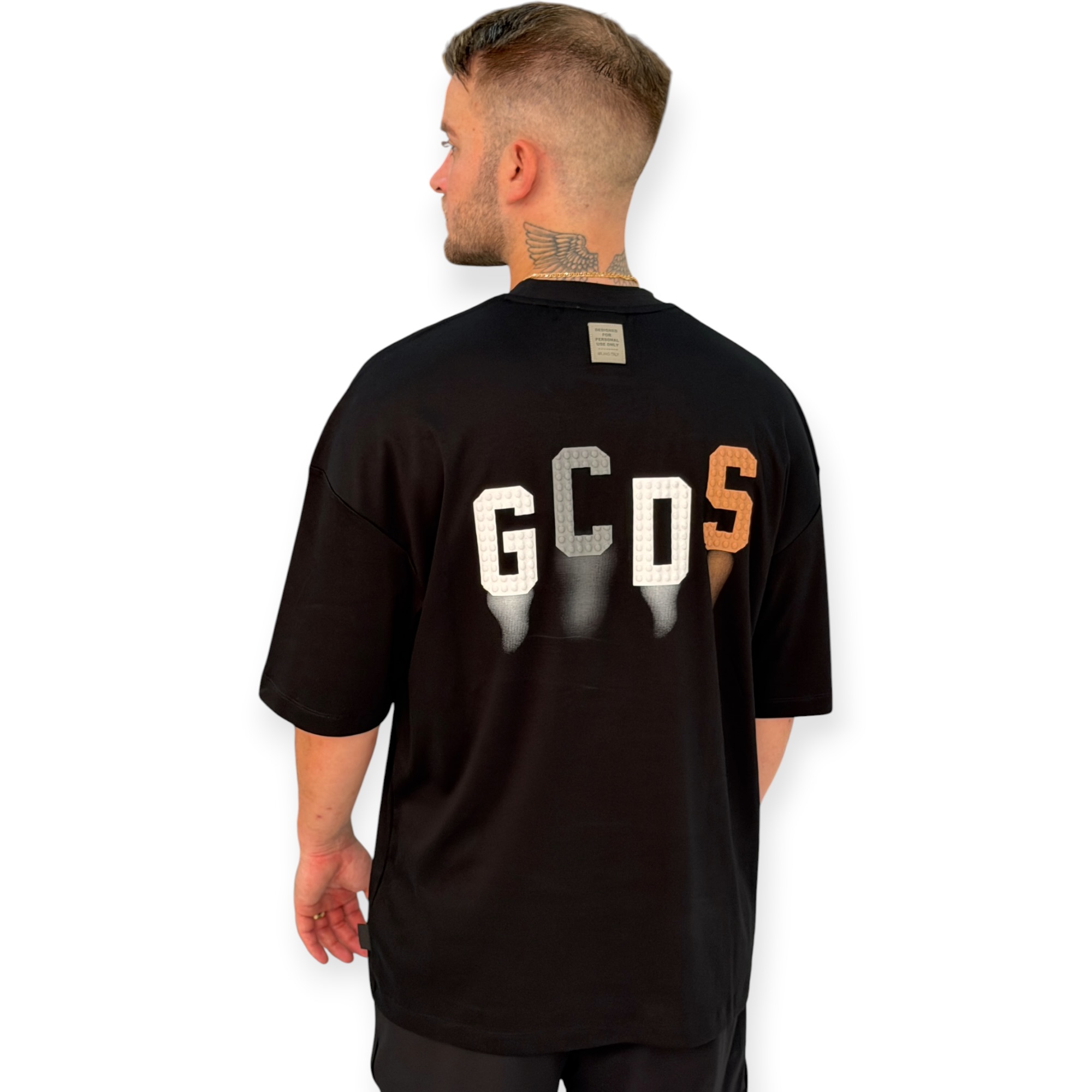 חולצה גברים GCDS OVER SIZE TEE חולצה גברים GCDS OVER SIZE TEE
