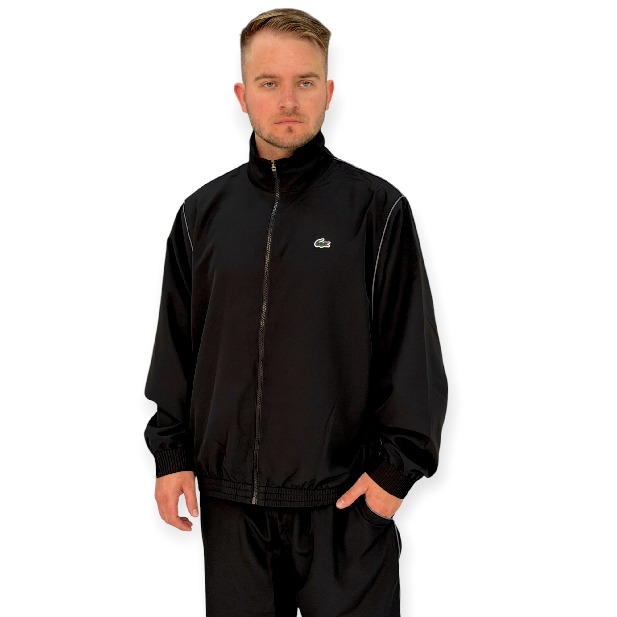 חליפה ניילון LACOSTE X NOVAK DJOKOVIC  TRACKSUIT TROUSERS