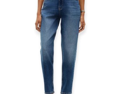 גינס נשים TOMMY HILFIGER HIGH RISE MOM JEANS
