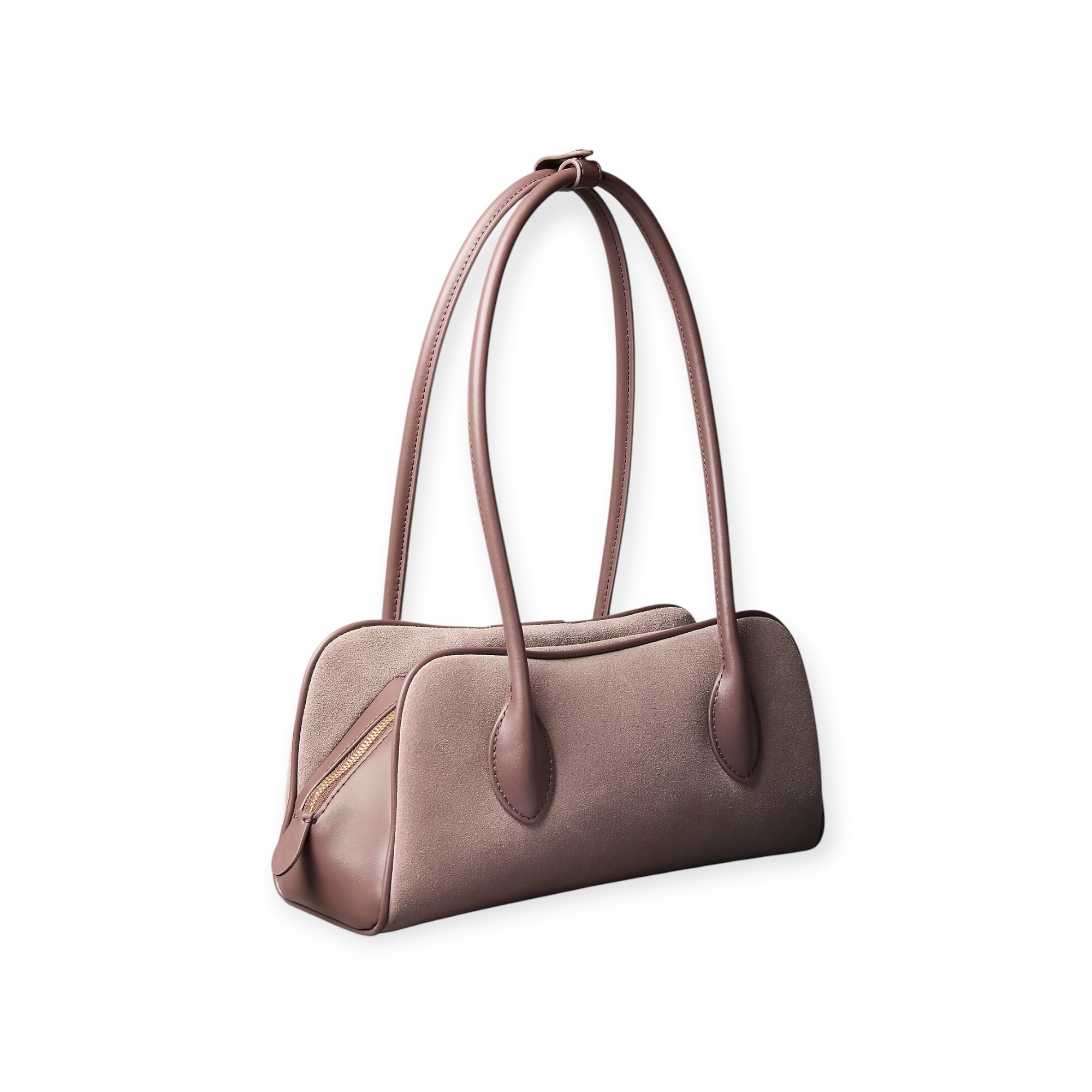 תיק נשים CALVIN KLEIN SUEDE SHOULDER BAG תיק נשים CALVIN KLEIN SUEDE SHOULDER BAG