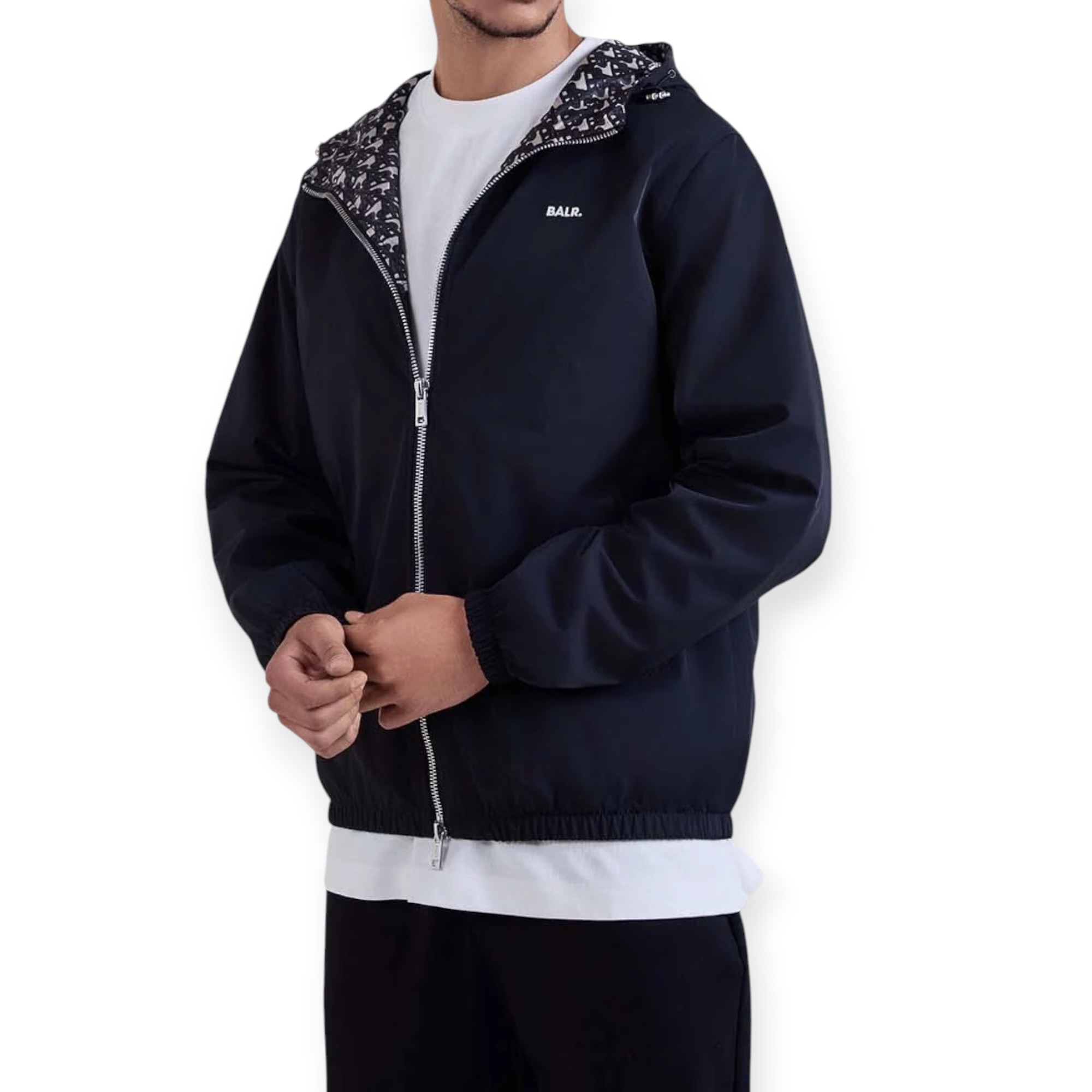 זקט רוכסן גברים BALR ZIPPED HOODED JACKET