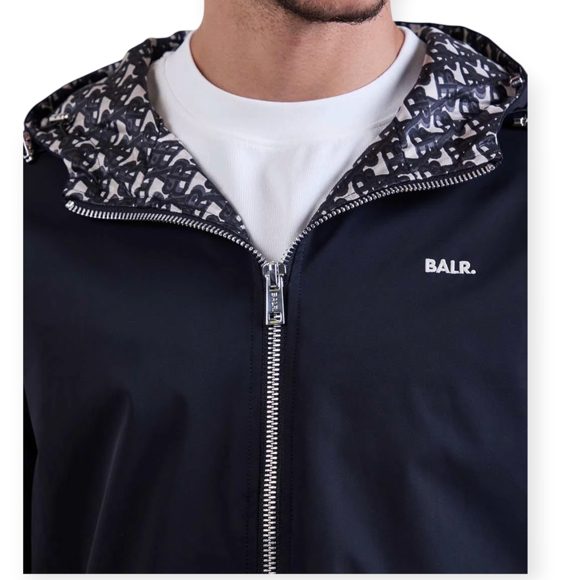 זקט רוכסן גברים BALR ZIPPED HOODED JACKET