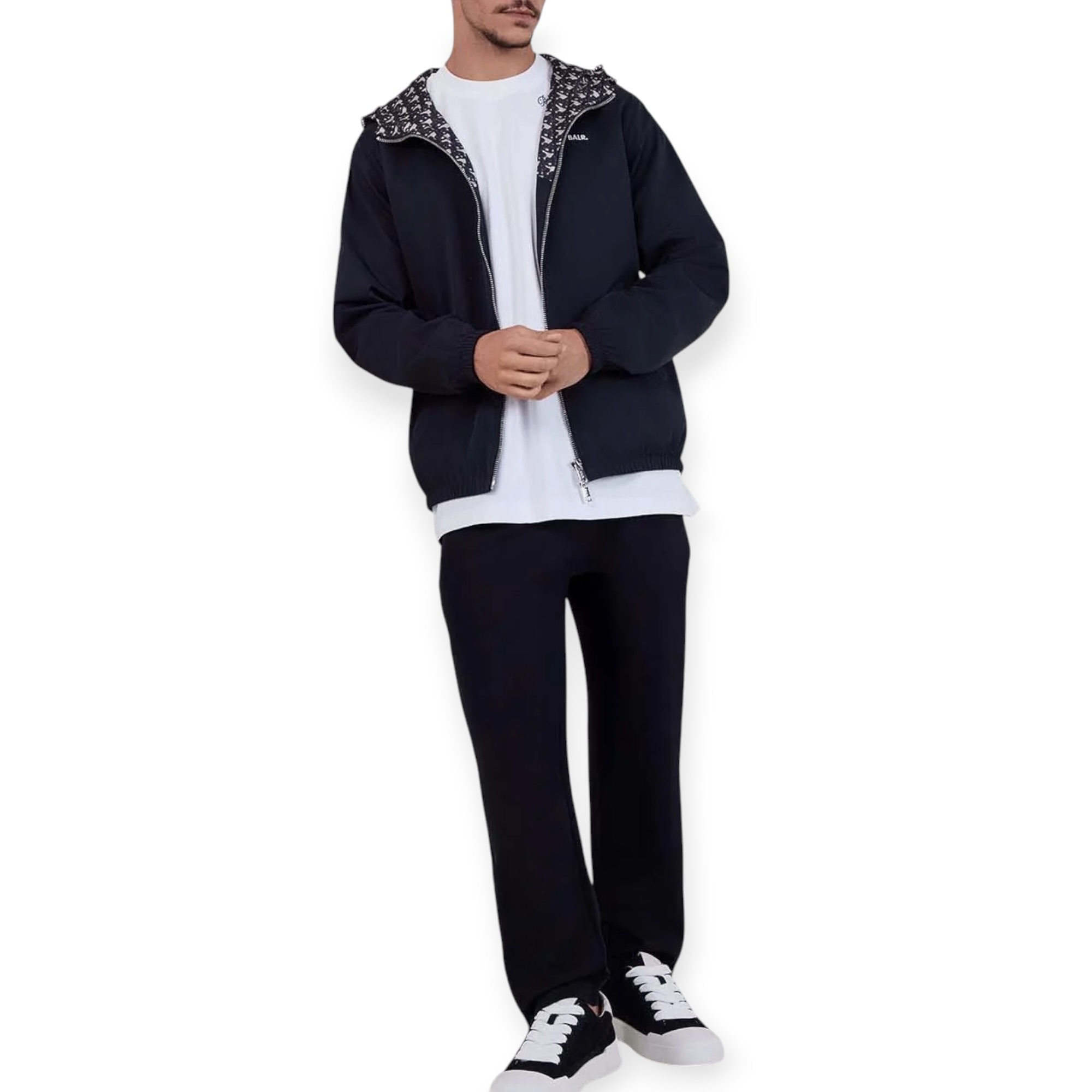 זקט רוכסן גברים BALR ZIPPED HOODED JACKET