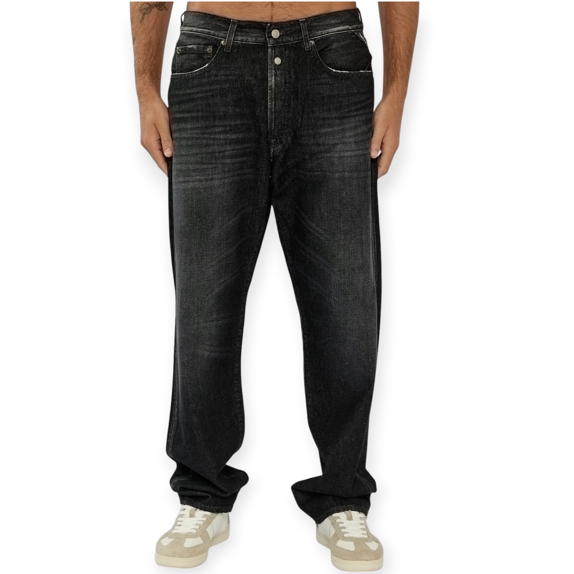 גינס גברים REPLAY 9ZERO1 STRAIGHT FIT