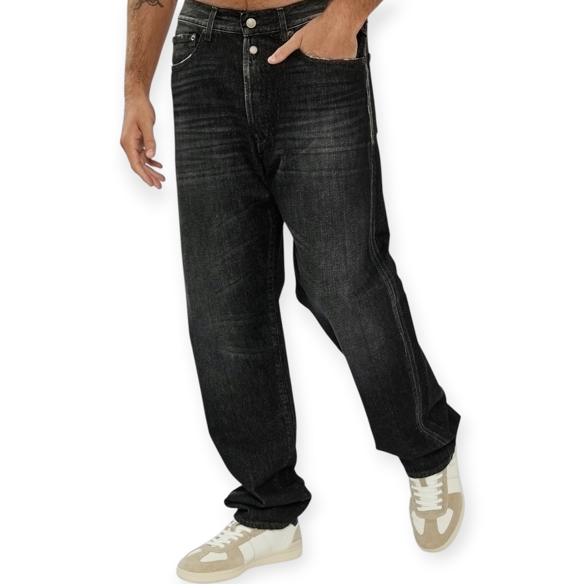 גינס גברים REPLAY 9ZERO1 STRAIGHT FIT
