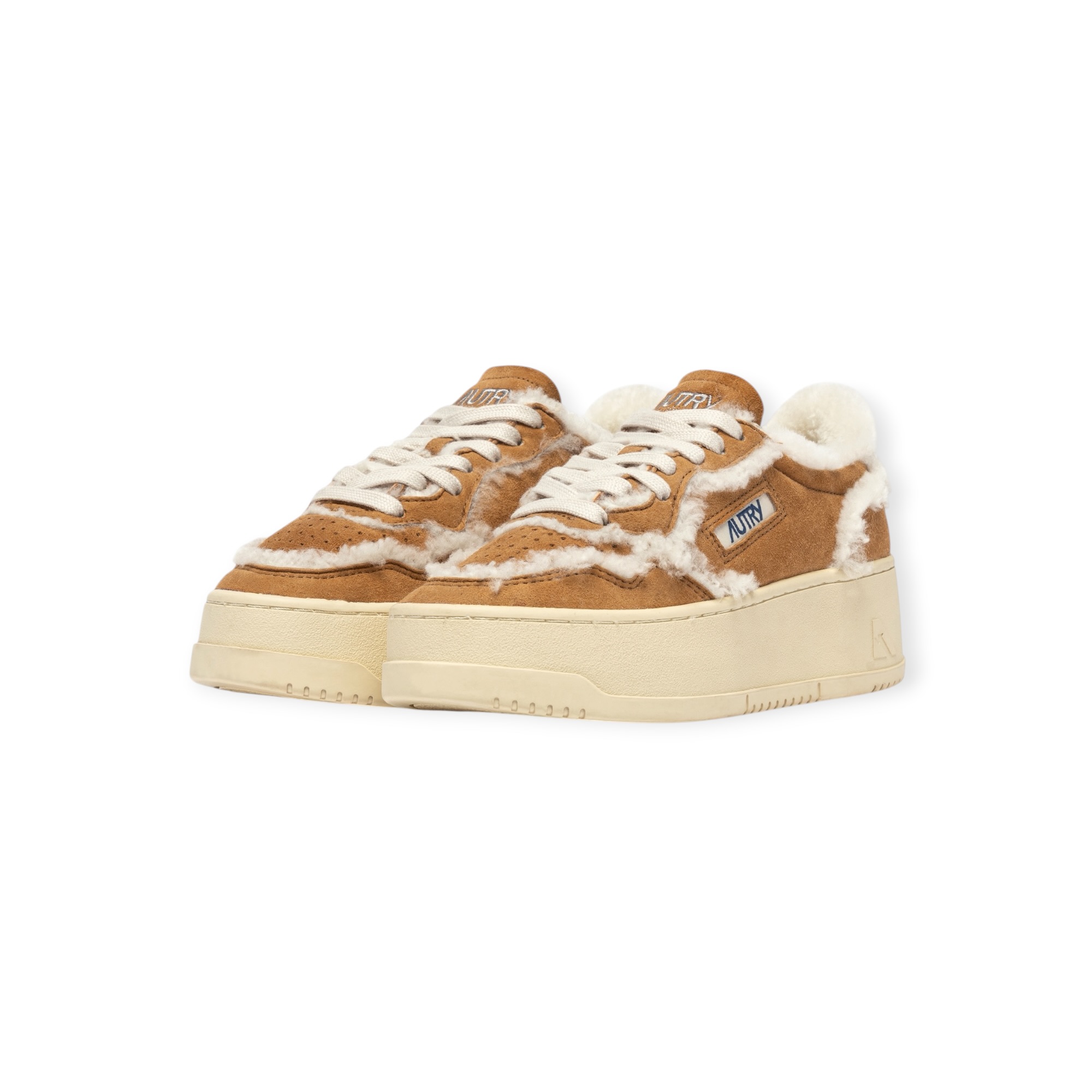 נעלי אוטרי נשים AUTRY MEDALIST PLATFORM LOW SUEDE WOMAN נעלי אוטרי נשים AUTRY MEDALIST PLATFORM LOW SUEDE WOMAN
