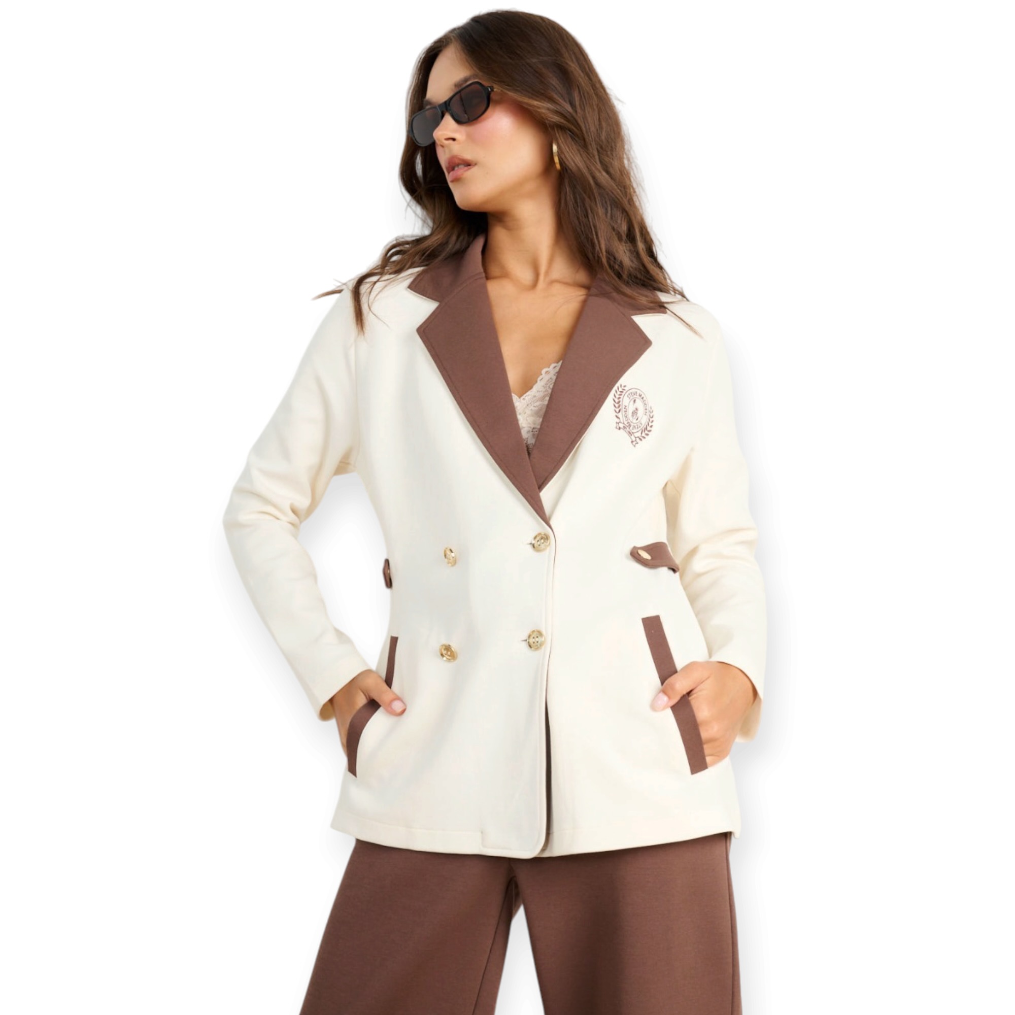 חליפה נשים STEVE MADDEN INTERLOCK STEVIE SET