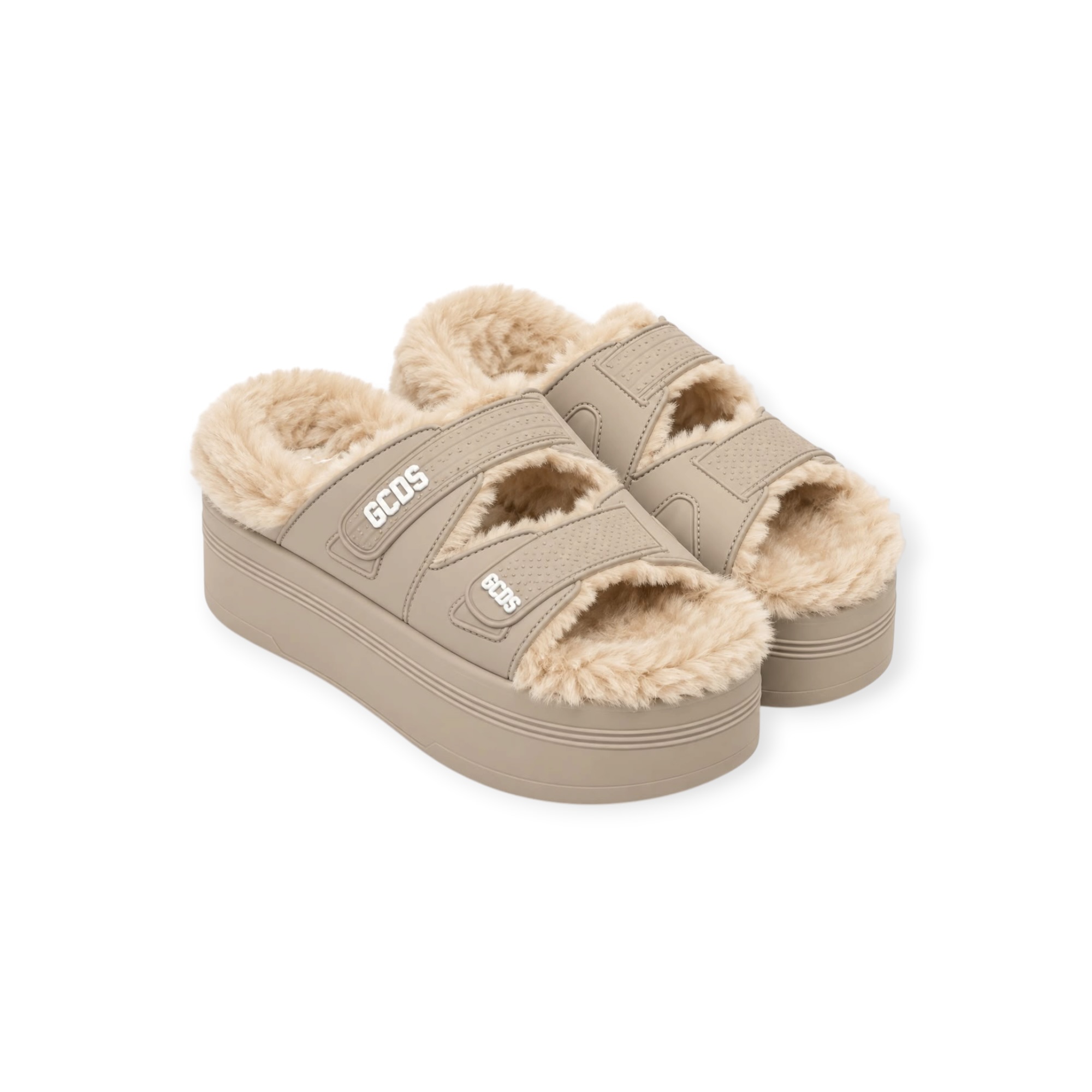 נעלי נשים GCDS WOMEN PLATFORM SLIDER