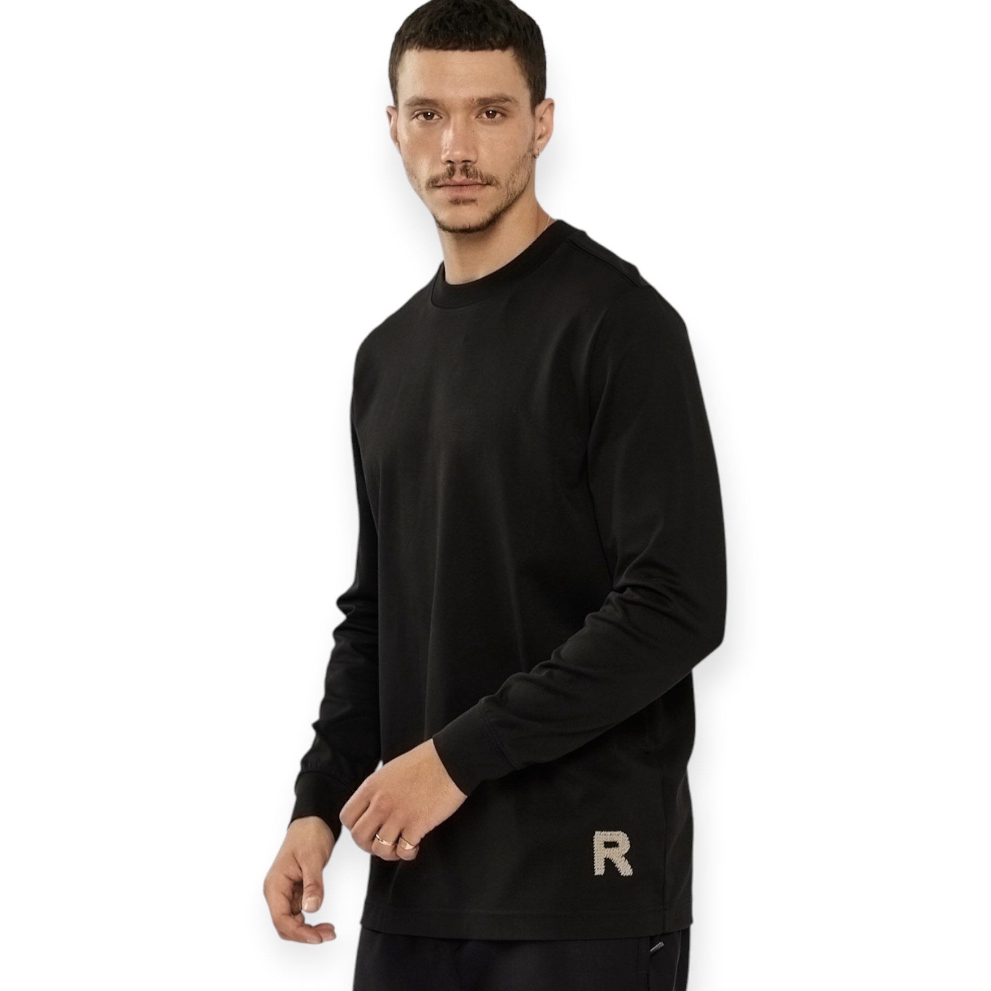 חולצה גברים REPLAY AMMONIA OS LS SHIRT