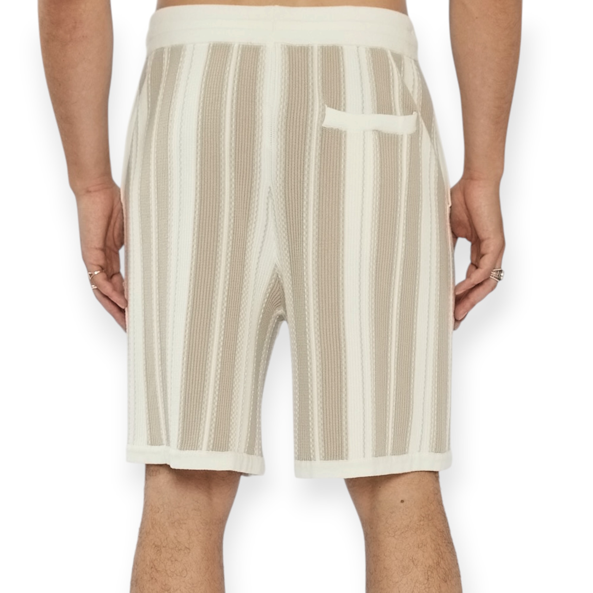 מכנס קצר גברים REPLAY KNIT SHORTS מכנס קצר גברים REPLAY KNIT SHORTS