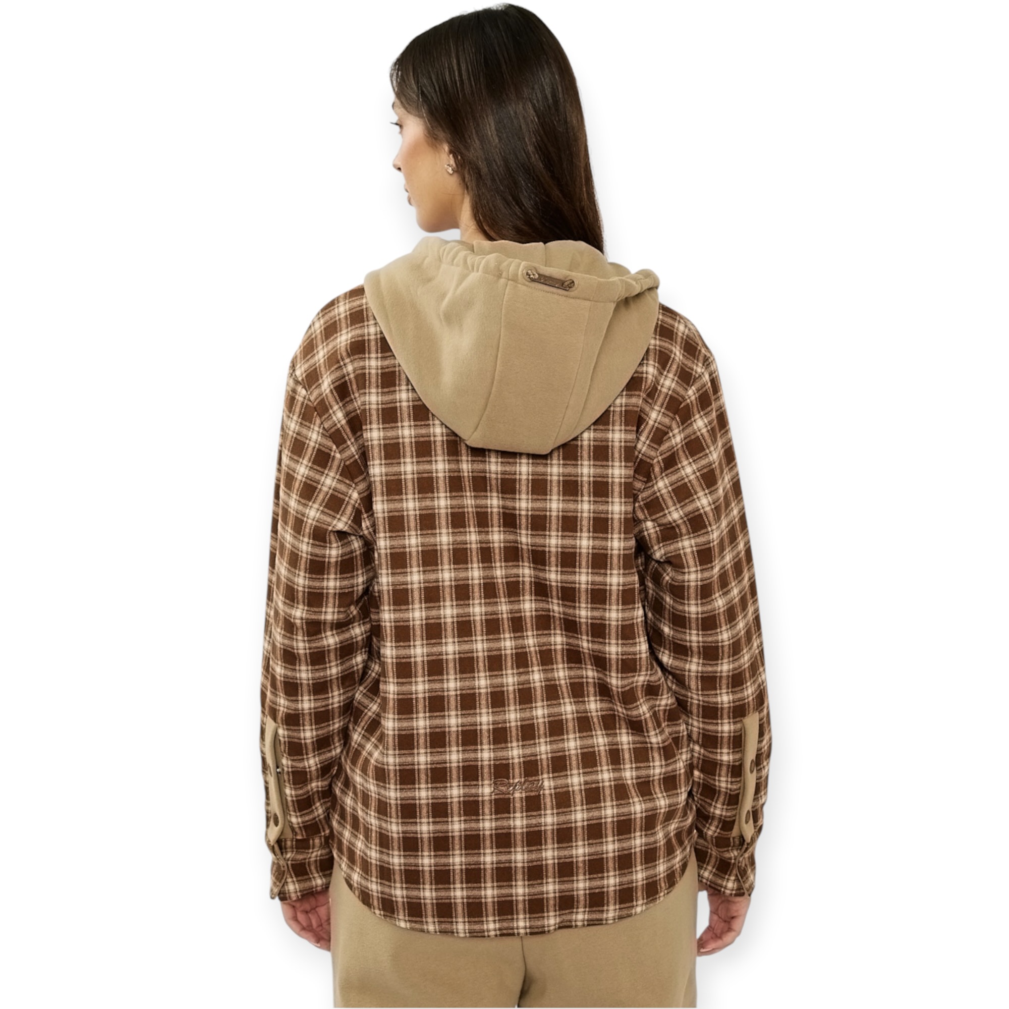 חליפה נשים REPLAY FLEECE HOODED SET