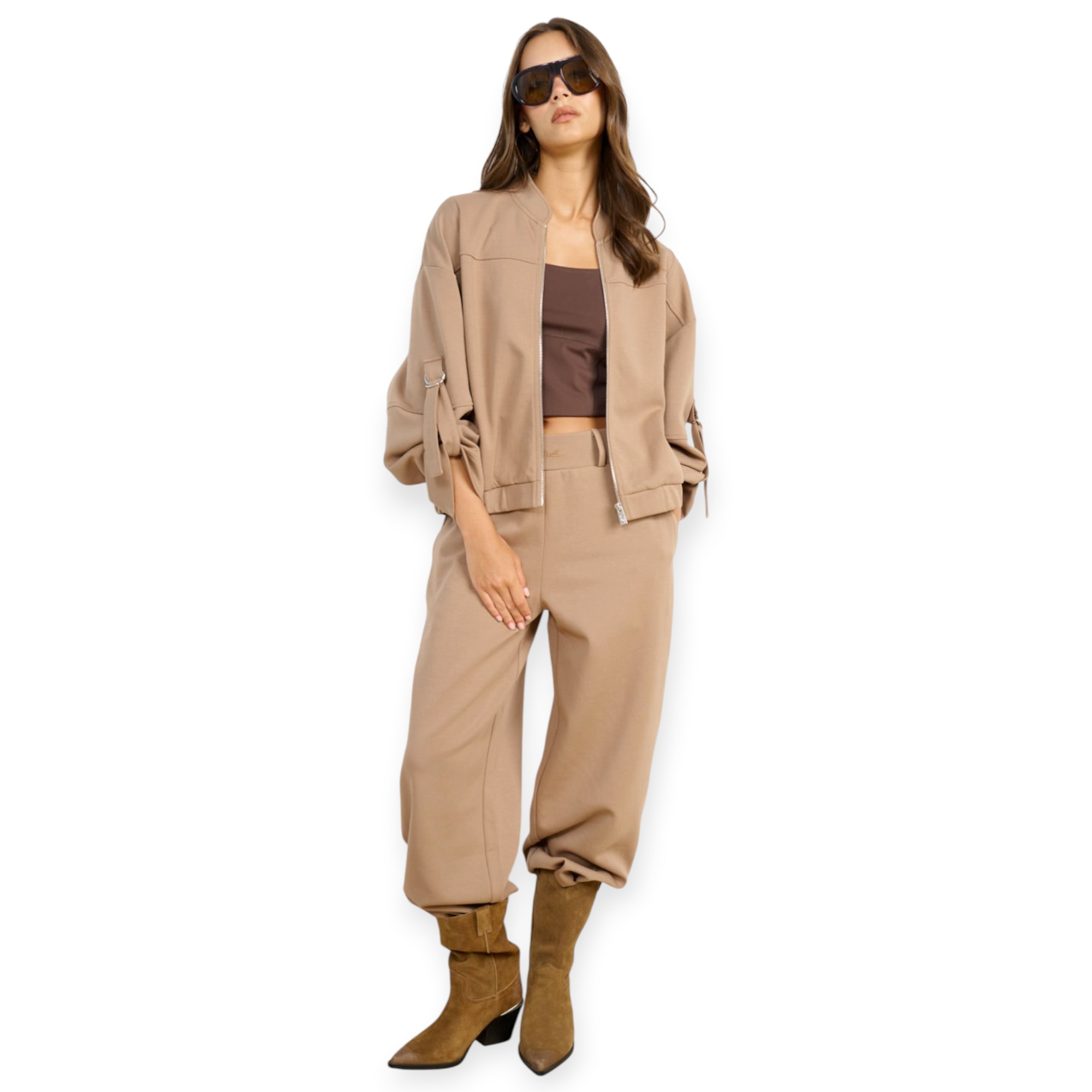 חליפה נשים STEVE MADDEN INTERLOCK LEON SET
