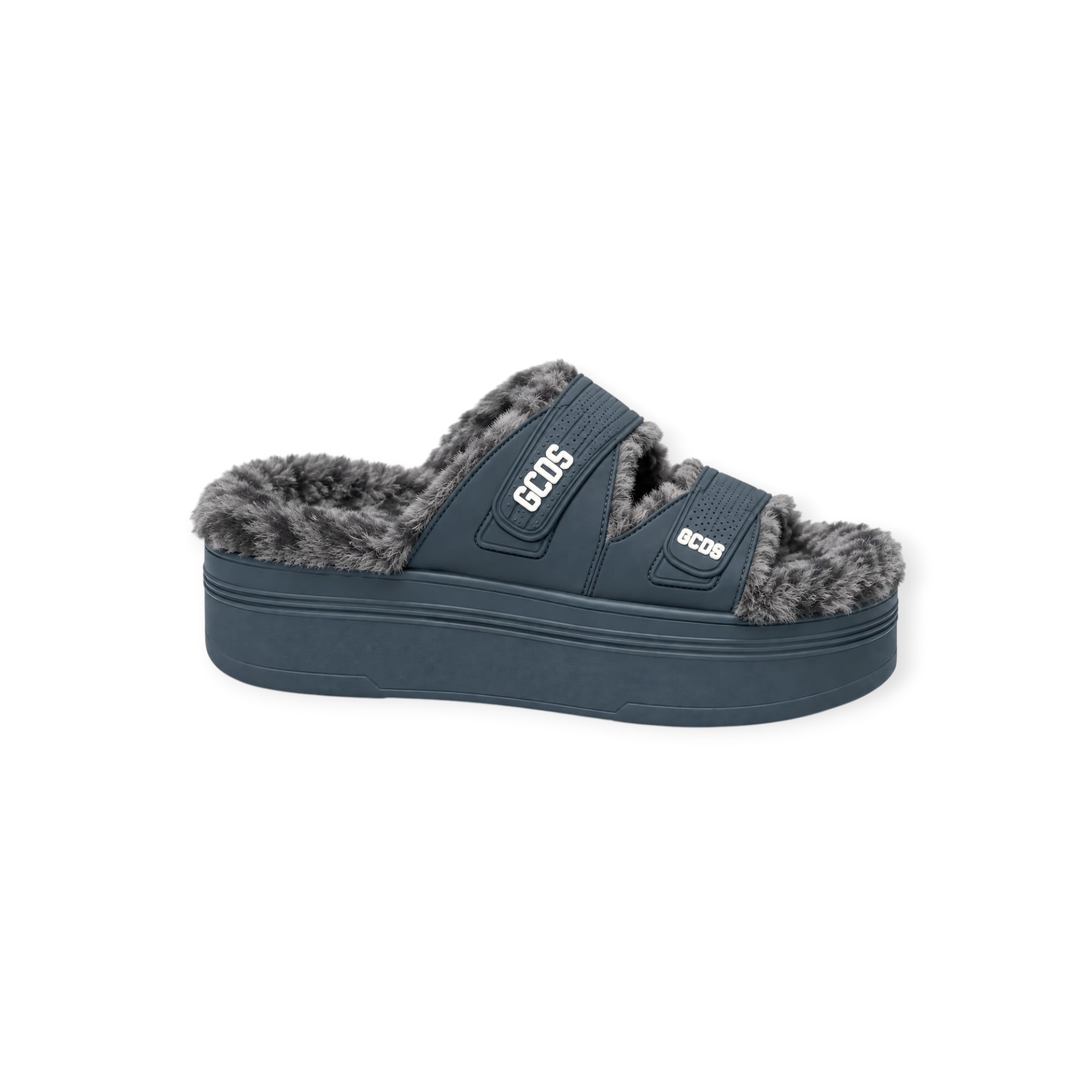 נעלי נשים GCDS WOMEN PLATFORM SLIDER