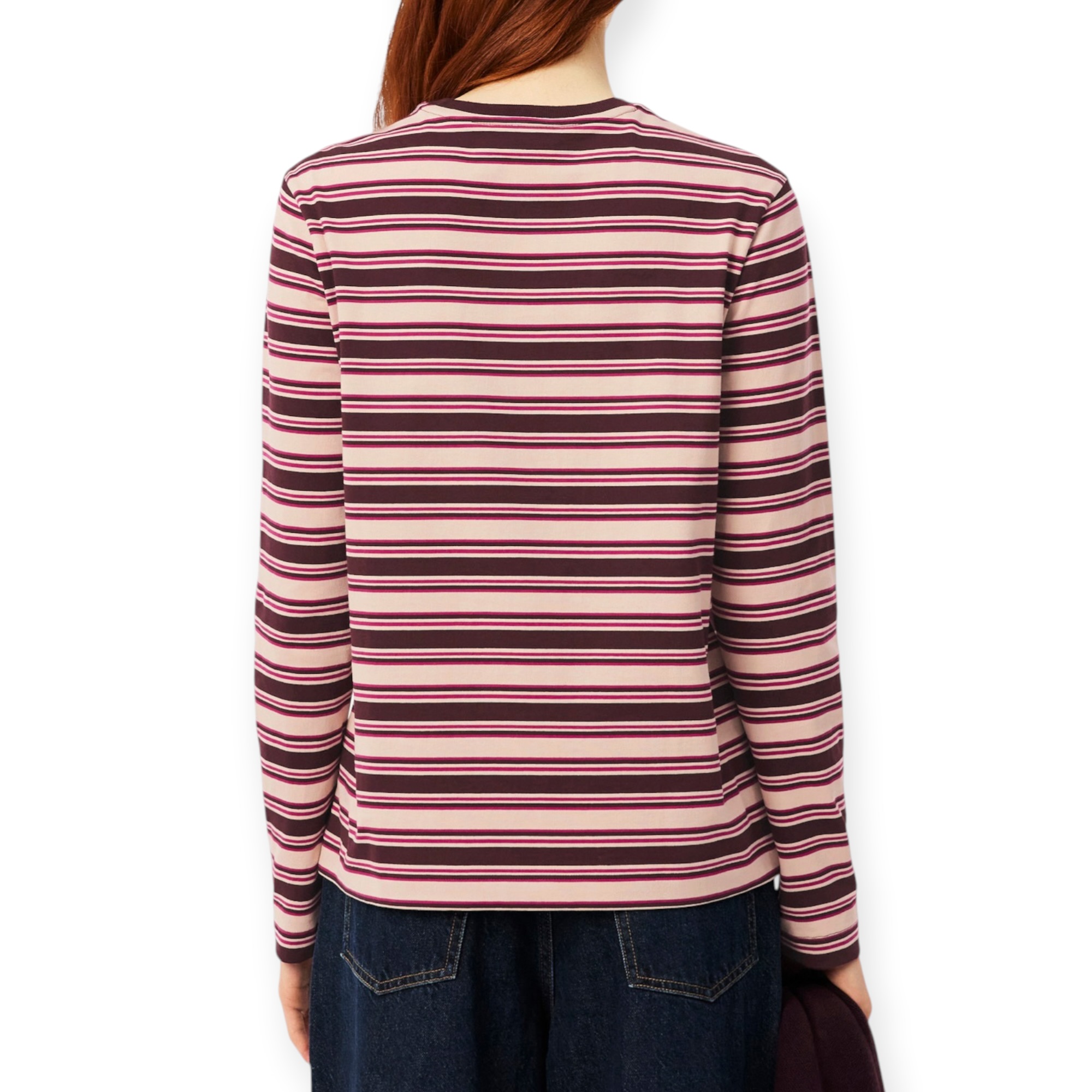 חולצה נשים LACOSTE CREWNECK SHIRT