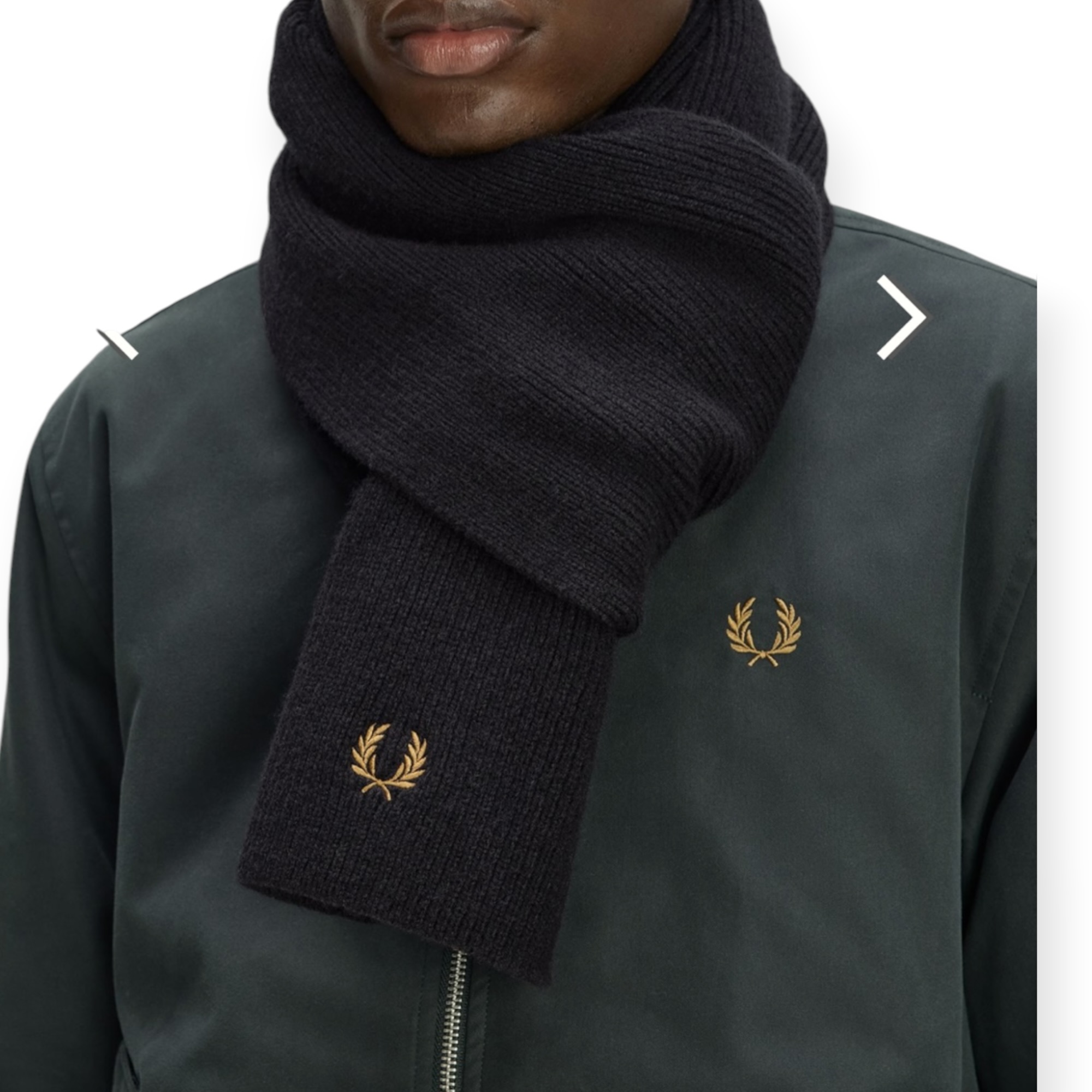 צעיף צמר FRED PERRY SCARF