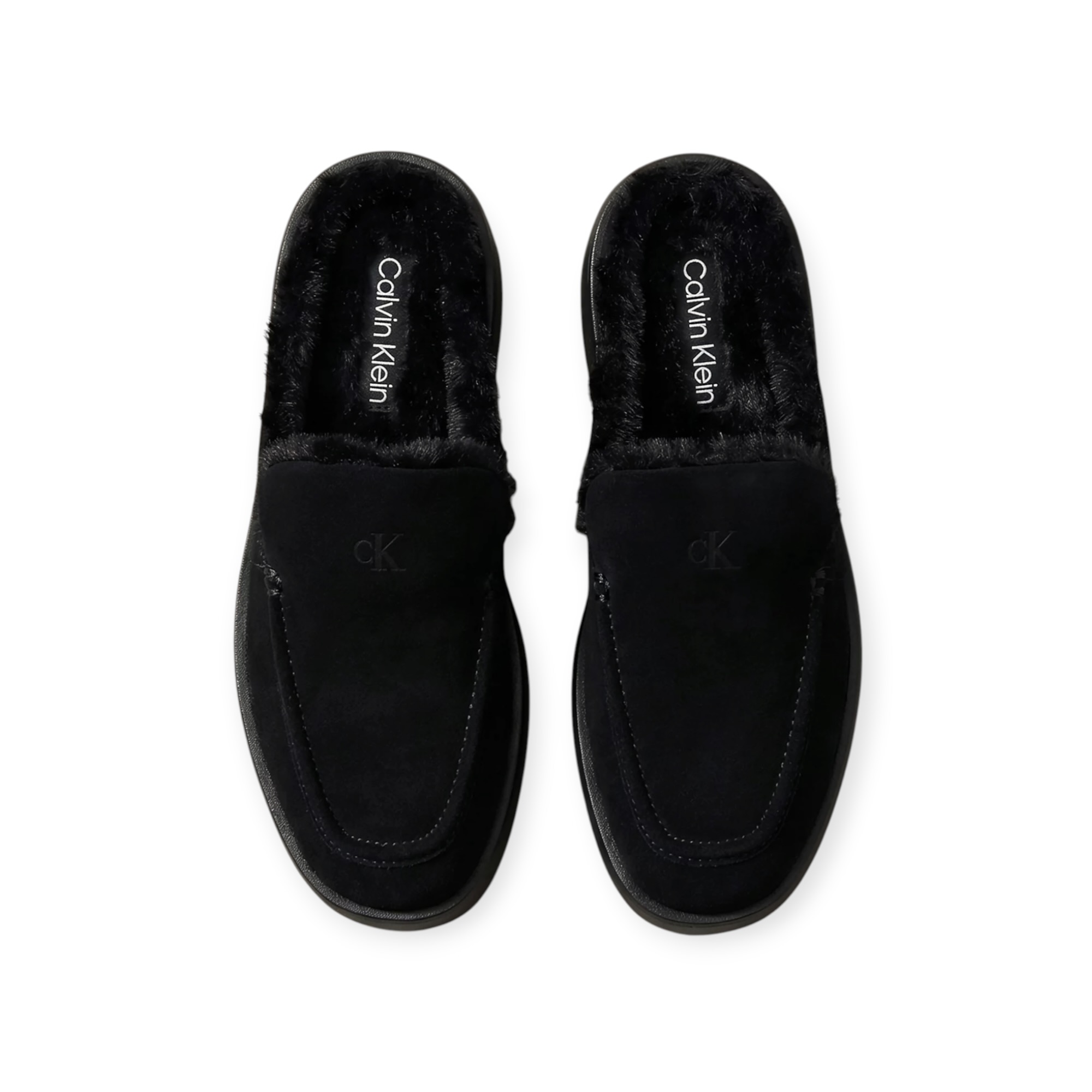 נעלי נשים CALVIN KLEIN FLATFORM MULE SUEDE
