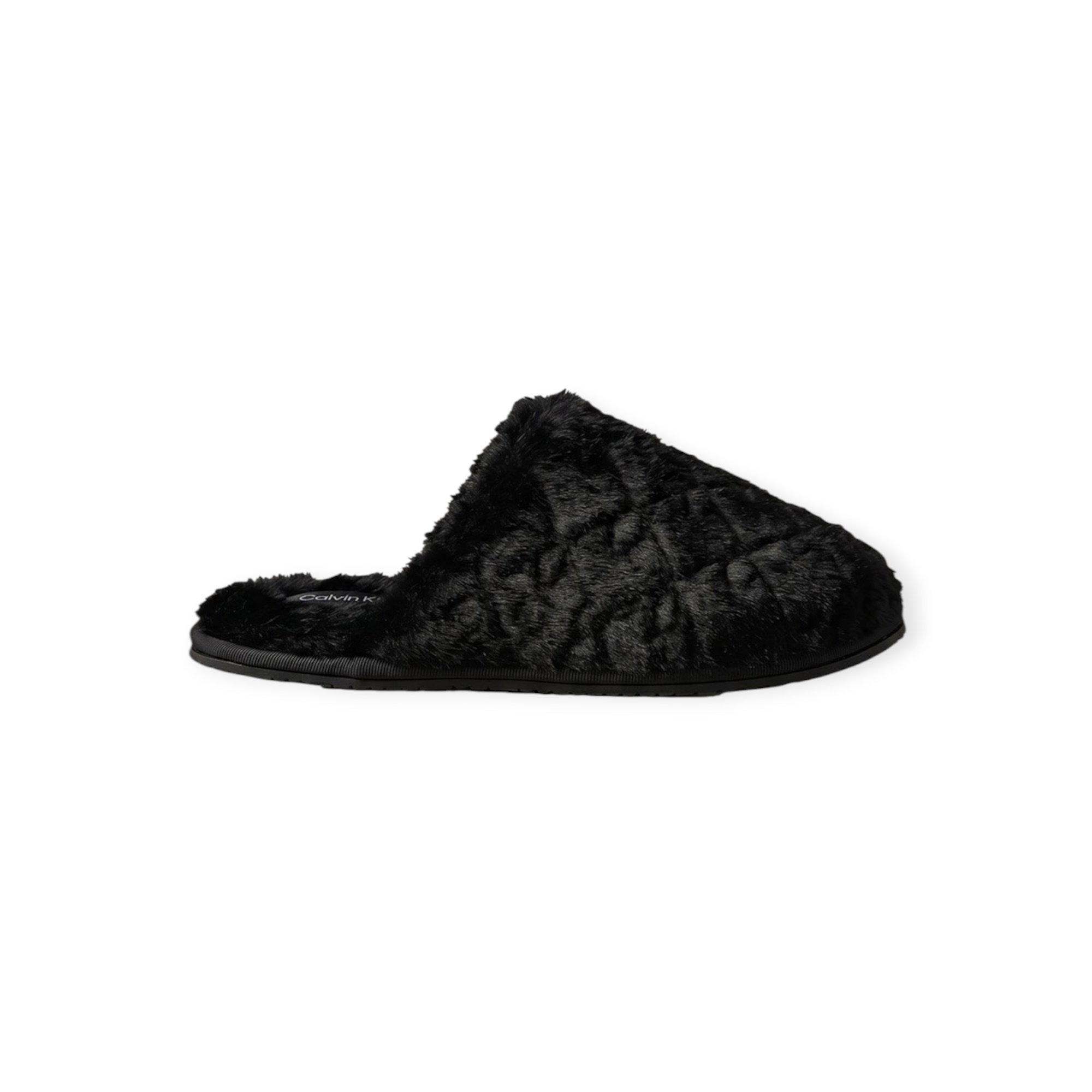 נעלי בית נשים CALVIN KLEIN SLIPPER FUR AOP