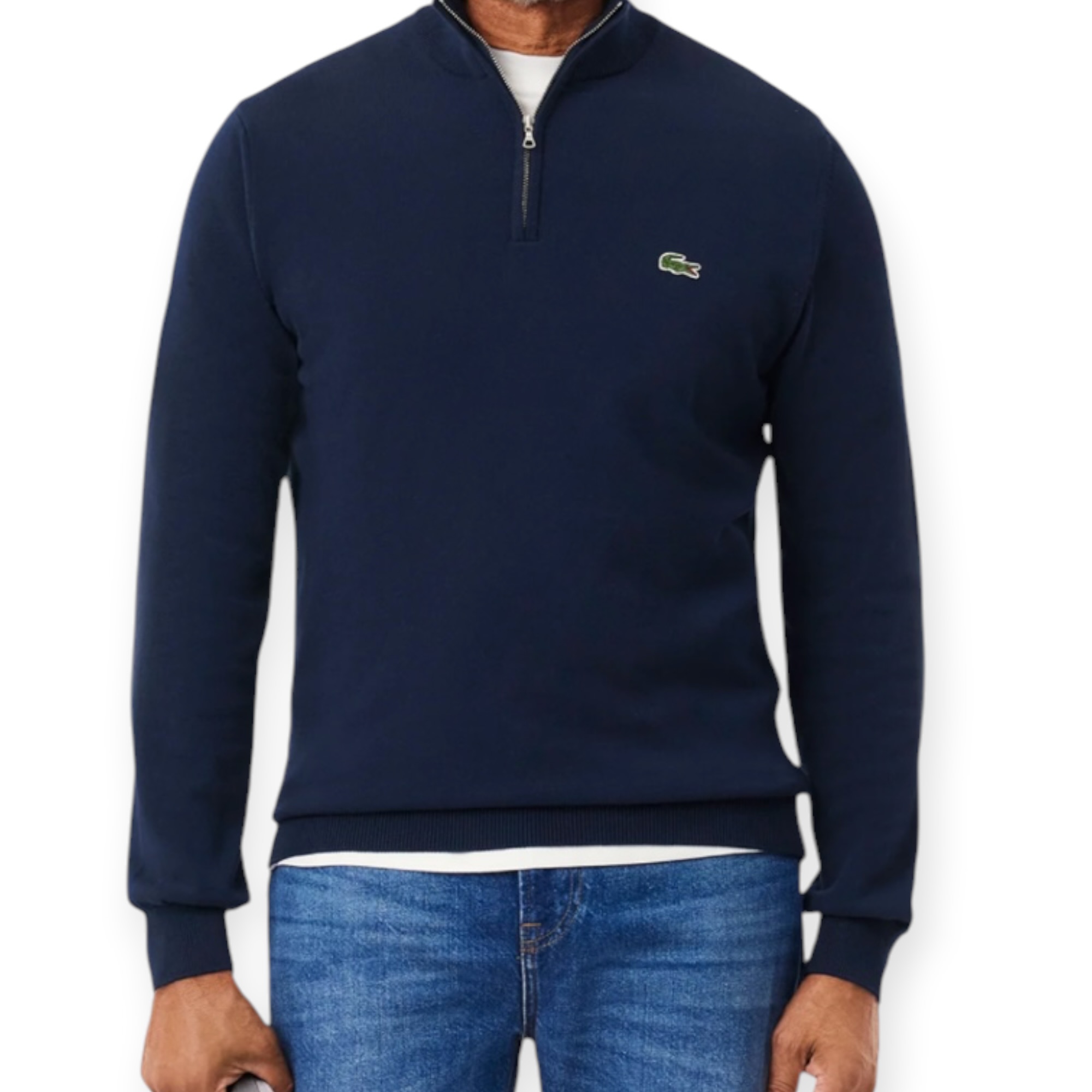 חולצה גברים כחול LACOSTE SWEATER