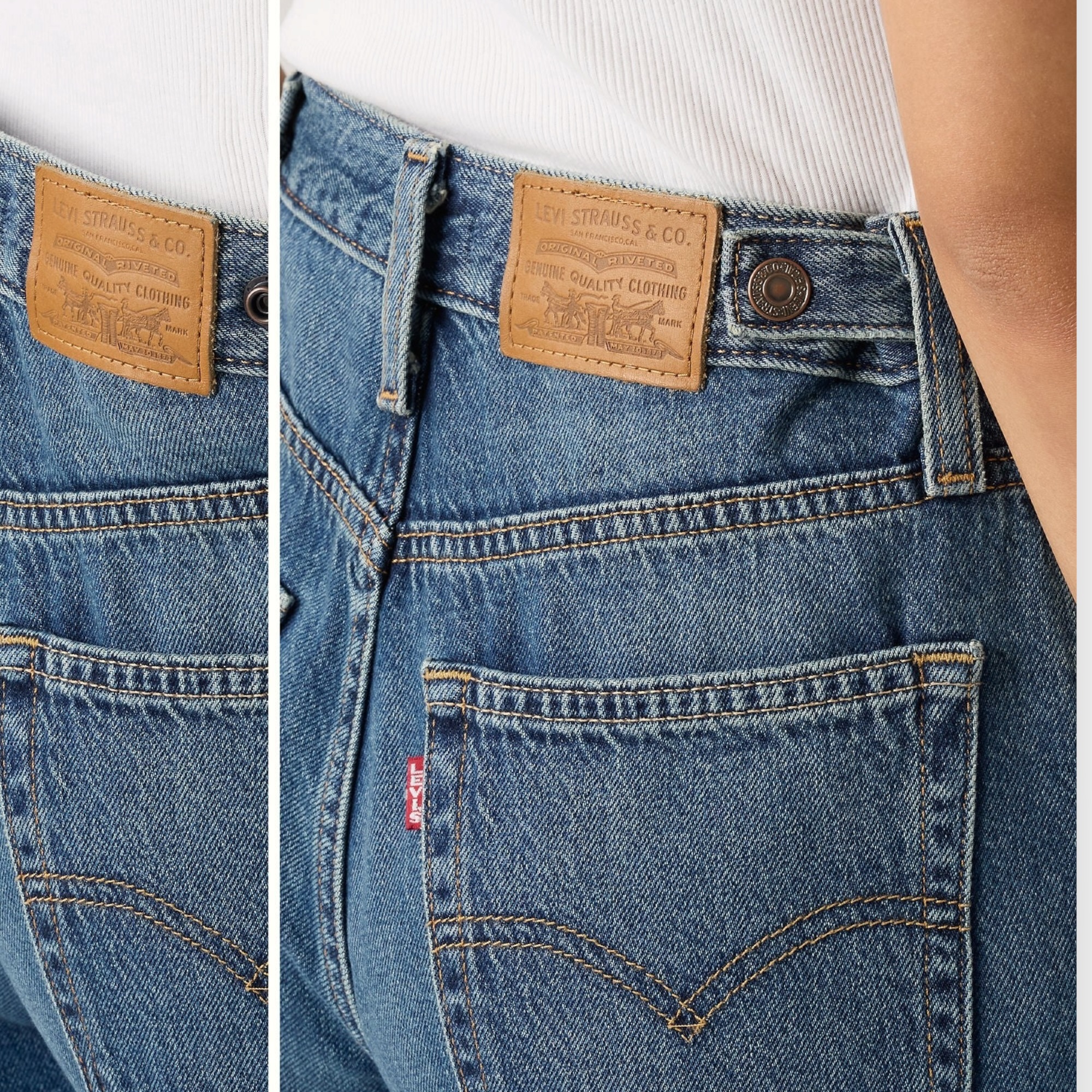 גינס נשים LEVIS CINCH WIDE LEG
