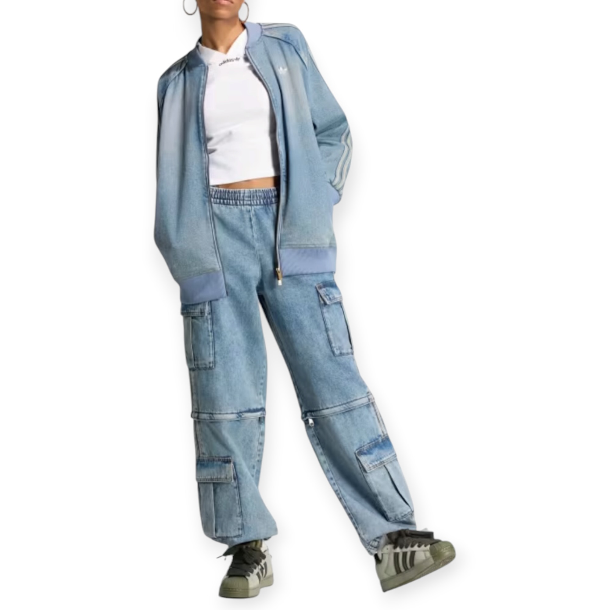 זקט נשים ADIDAS DENIM JACKET