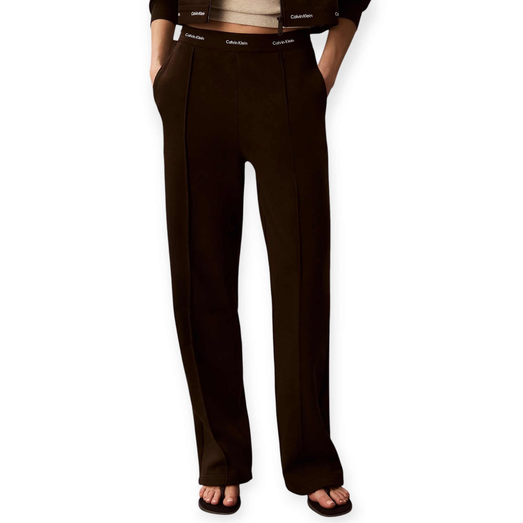 חליפה פרנצטרי נשים CALVIN KLEIN TERRY SET