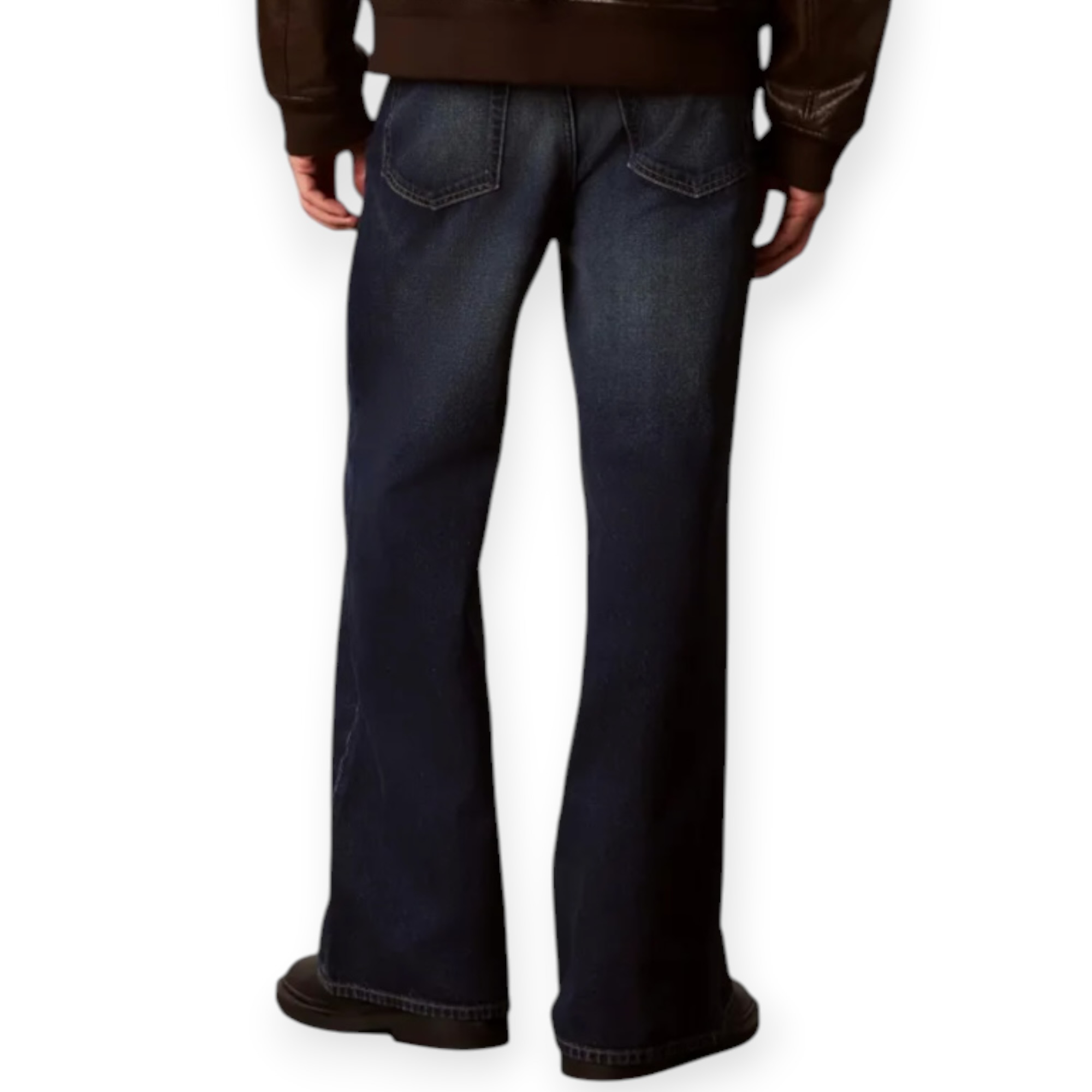 גינס גברים CALVIN KLEIN RELAXED STRAIGHT JEANS