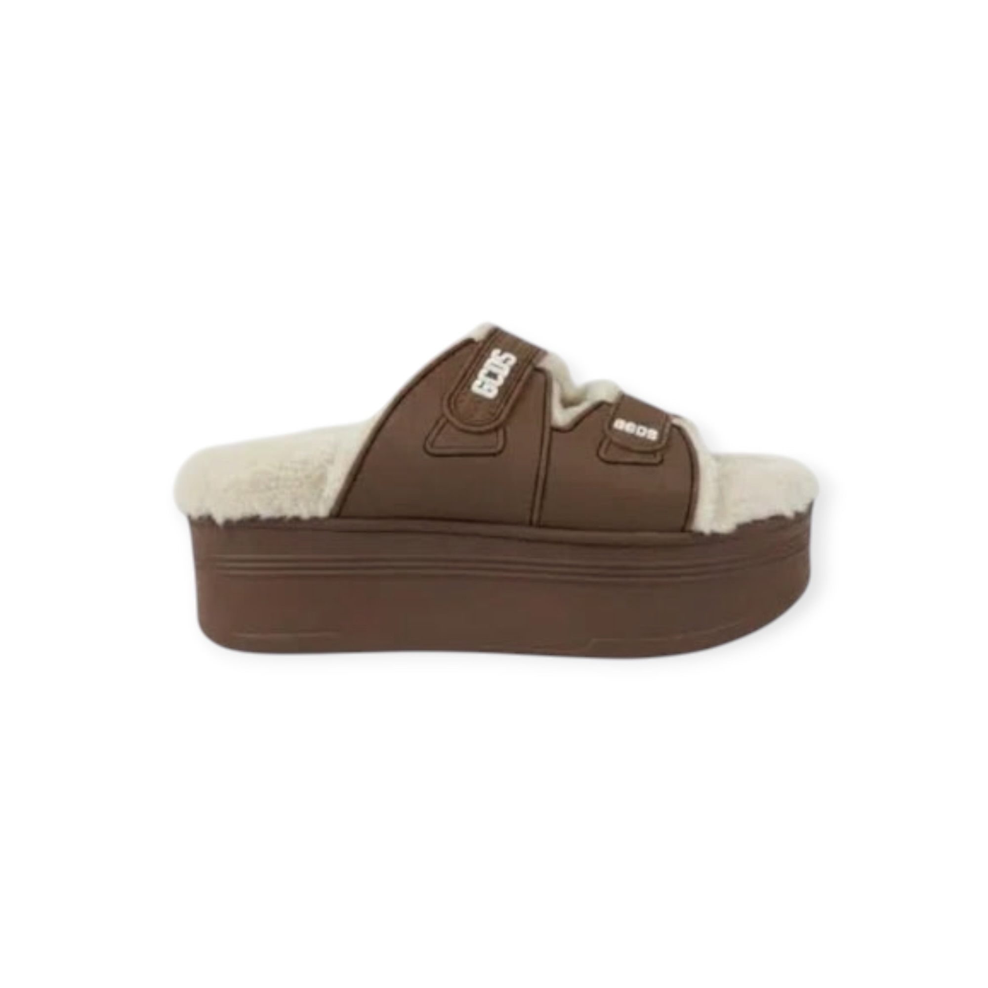 נעלי נשים GCDS WOMEN PLATFORM SLIDER