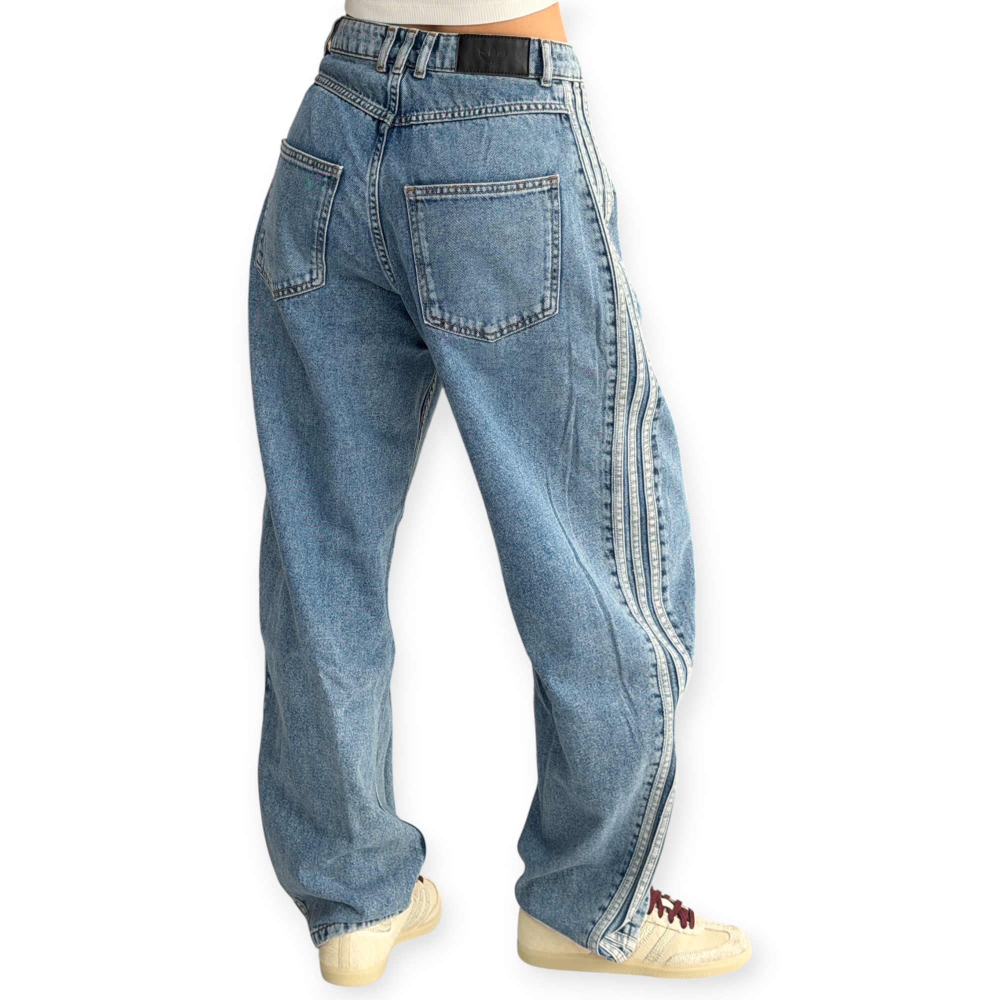 גינס נשים ADIDAS BARREL DENIM PANT