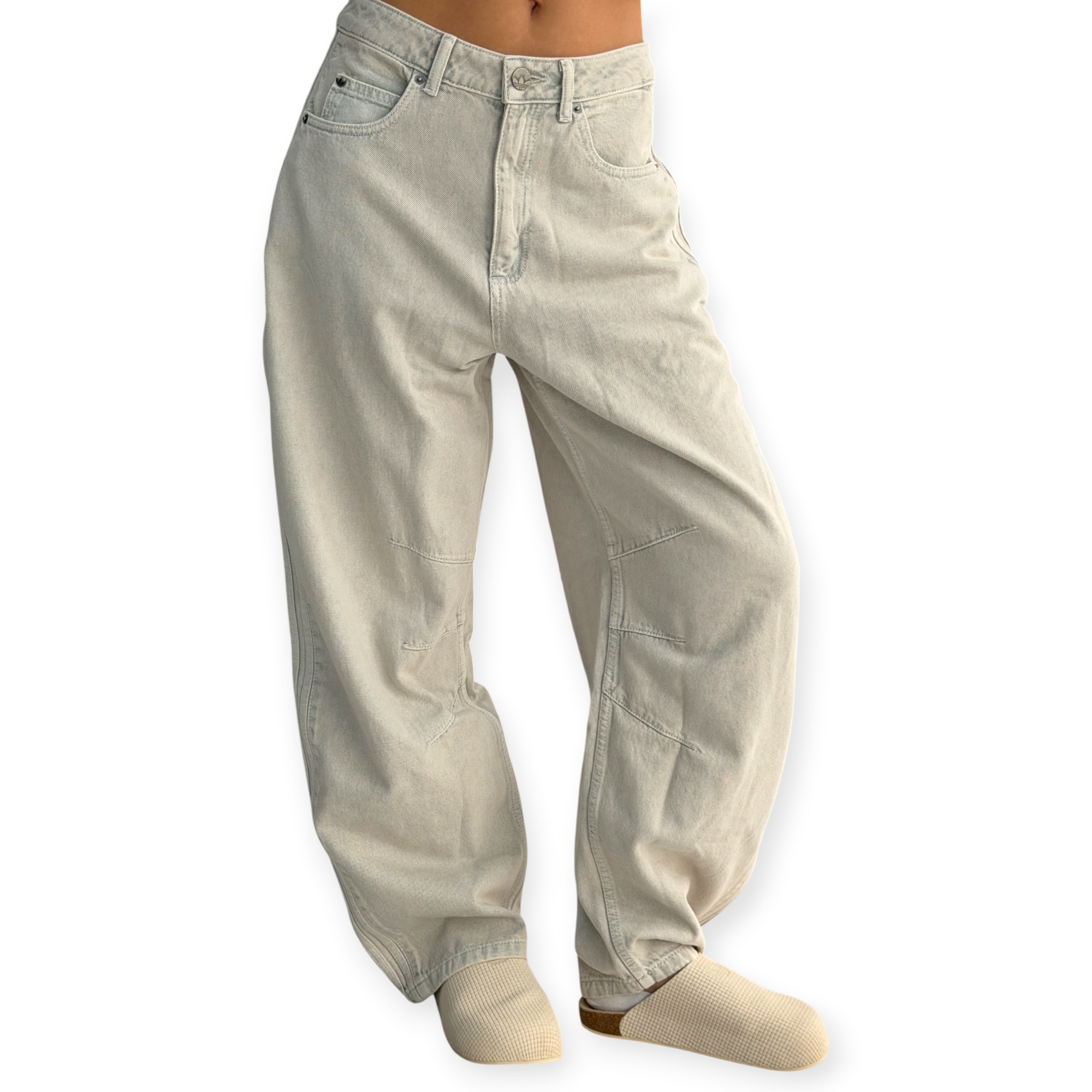 גינס נשים ADIDAS BARREL DENIM PANT